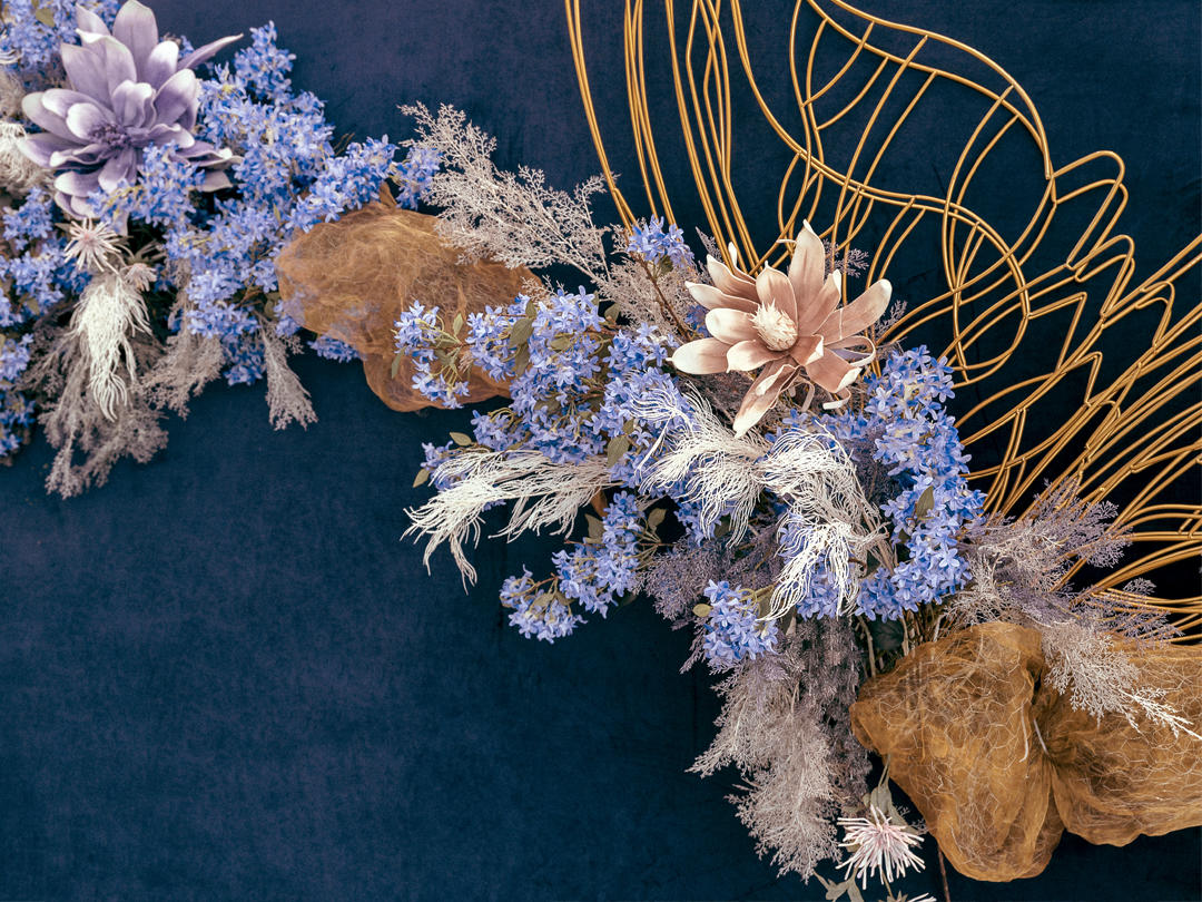 『常州焯燃婚礼』优雅之美灰蓝色简约精致