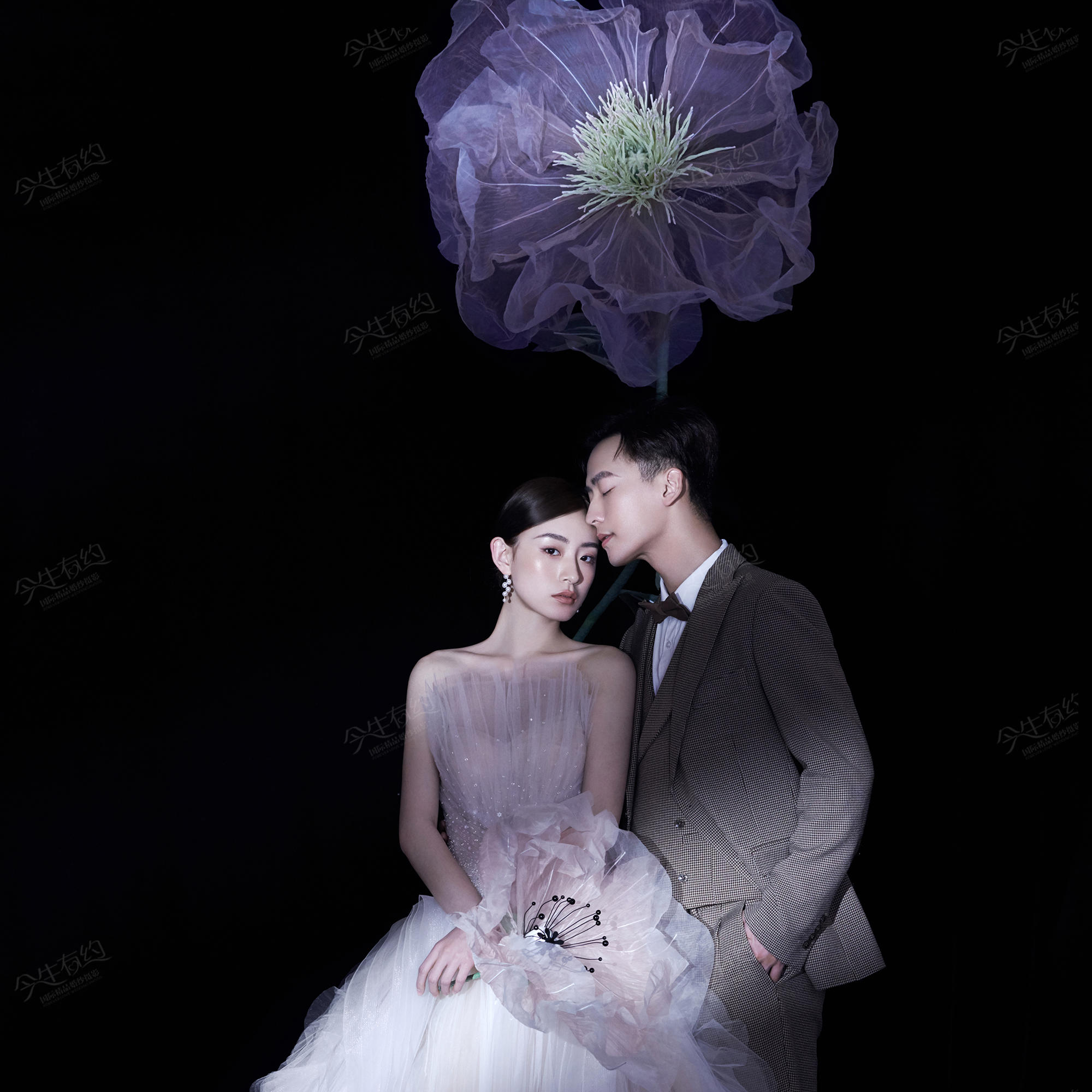 5千+拍的花仙镜主题婚纱照 美哭我了