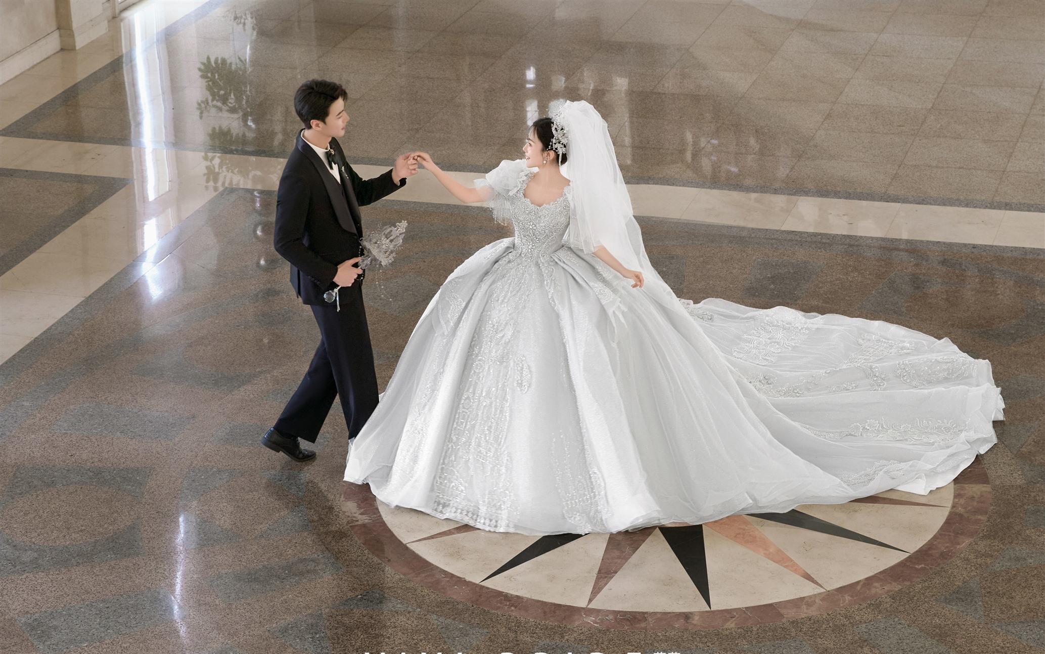 欧式宫廷风婚纱照把浪漫刻进DNA里了✨