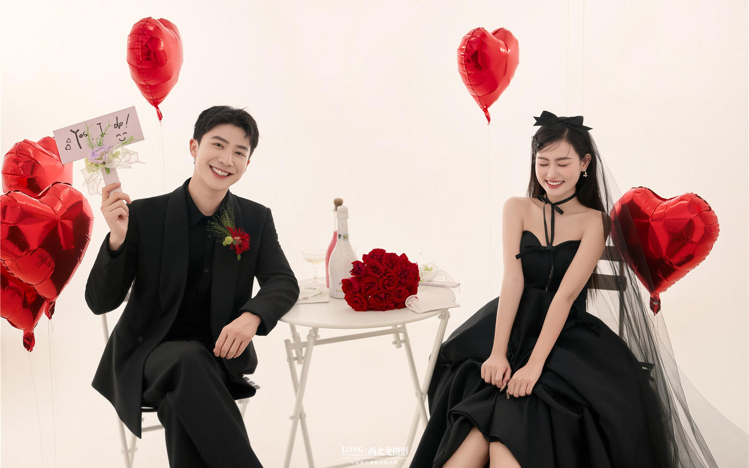 【西北龍攝影】俏皮韓式ins風(fēng)婚紗照