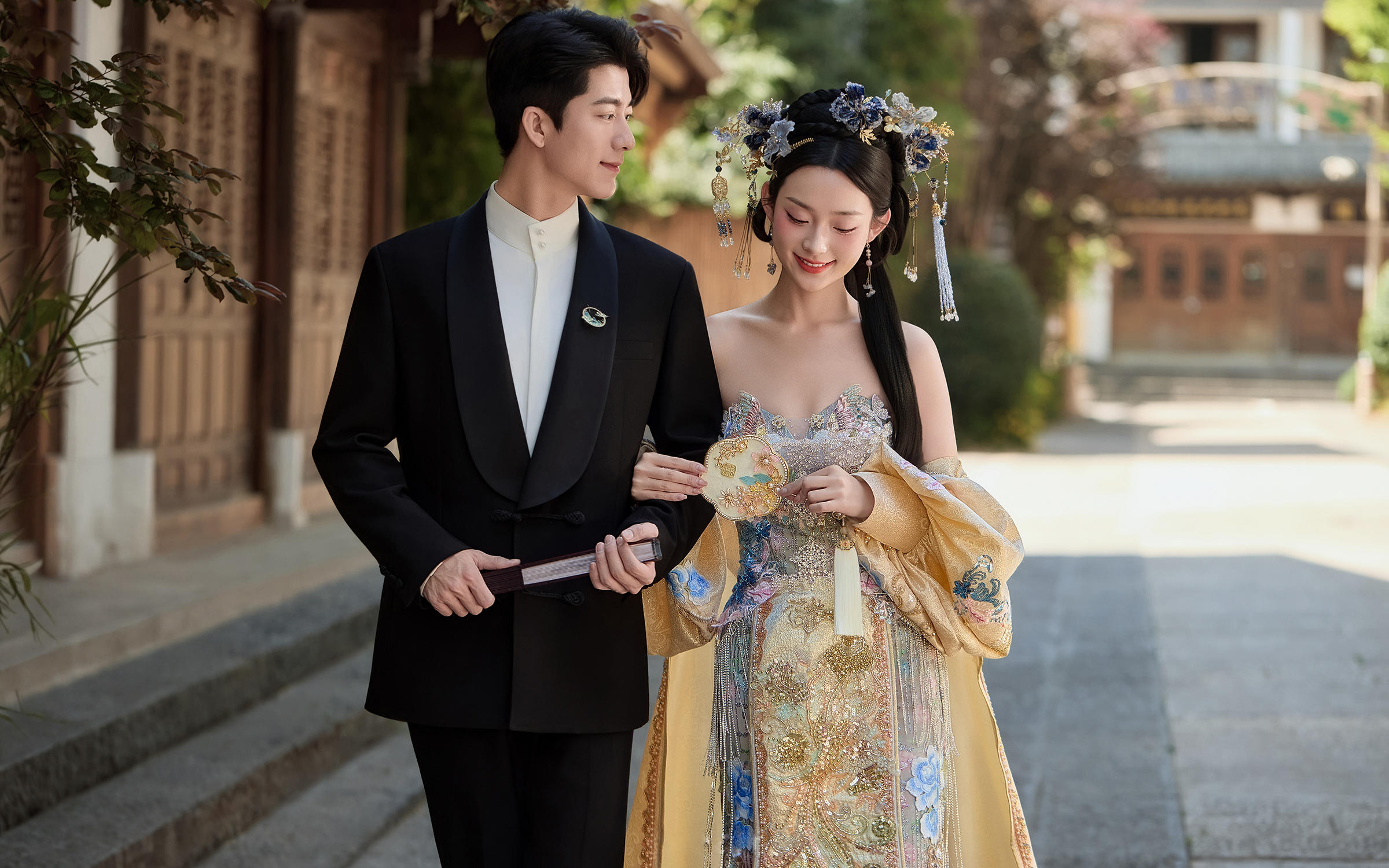 新中式国风婚纱照 解锁国潮新风尚