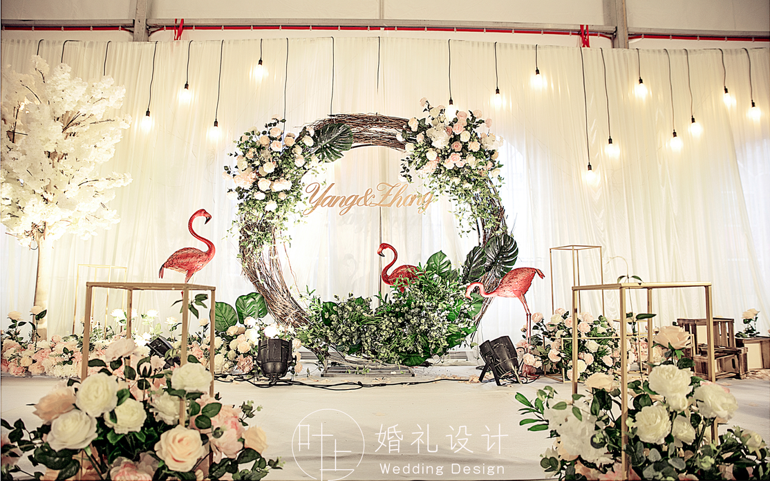 叶上婚礼设计 跟你结婚只是因为深爱着你