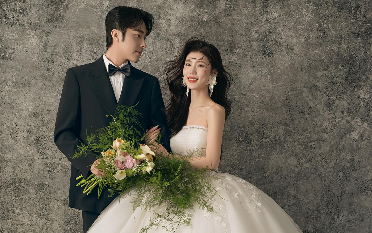 韩式油画婚纱照