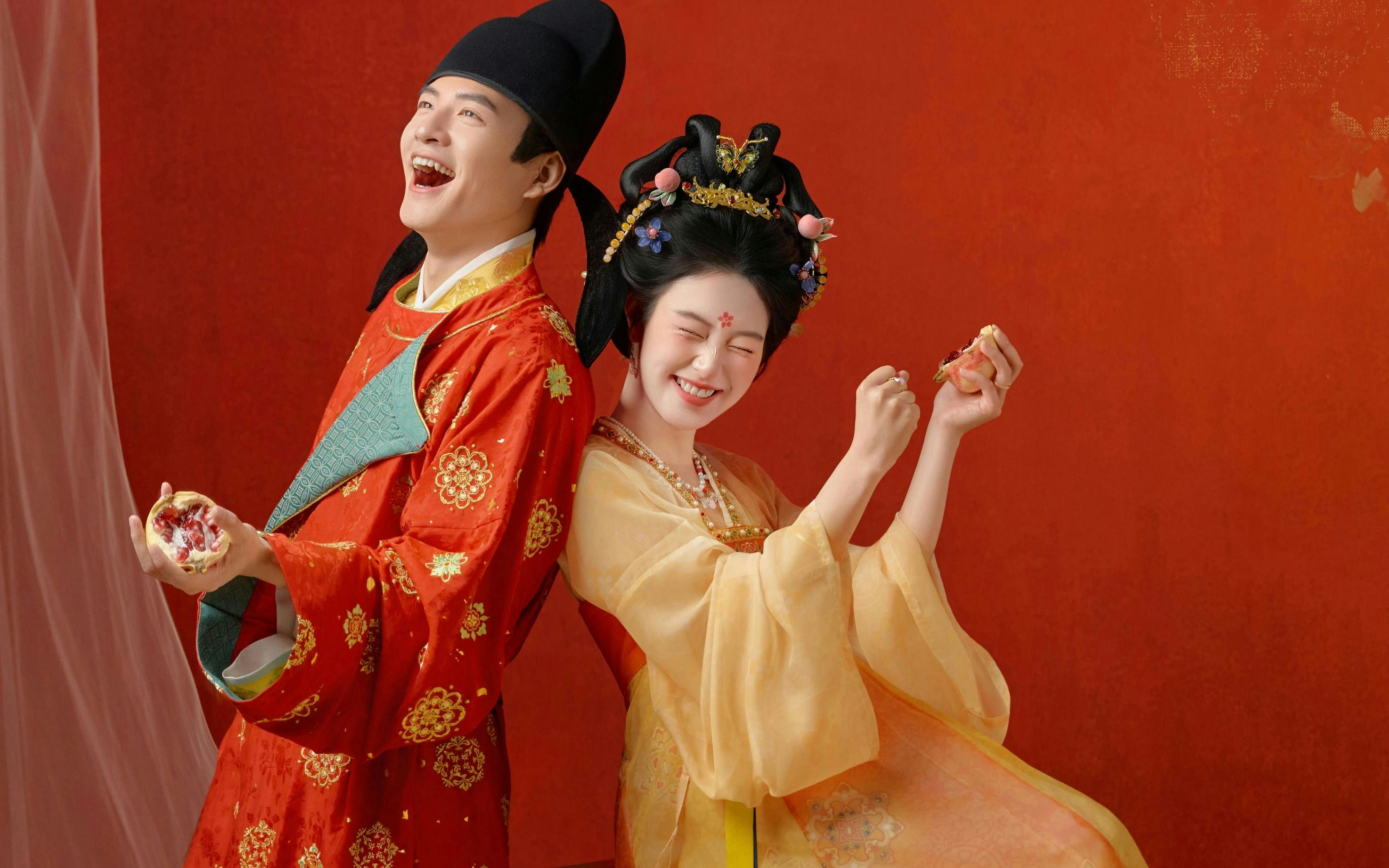 唐風婚照?古偶甜寵感拉滿