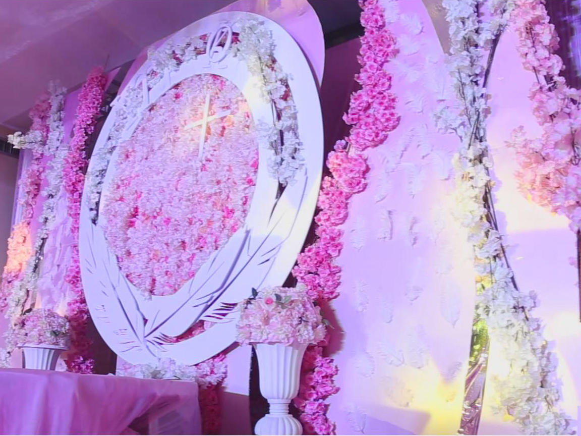 粉色佳人温馨浪漫主题婚礼