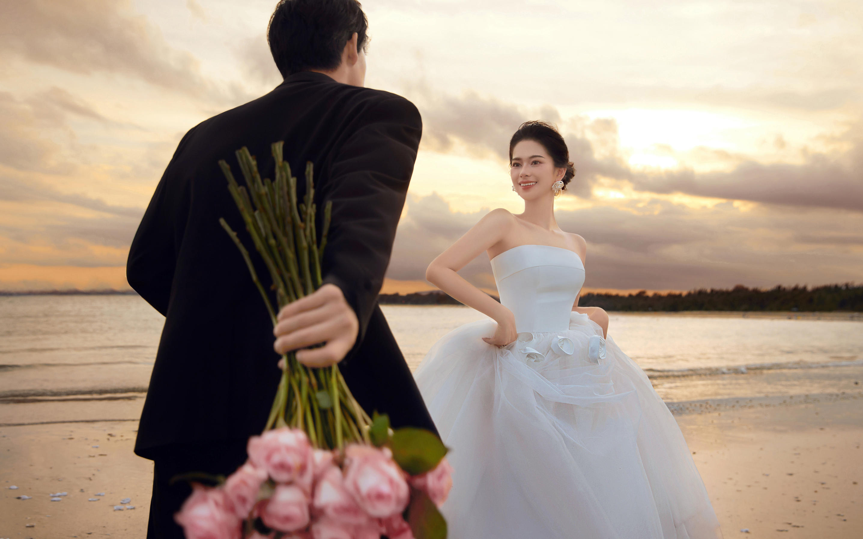 【法式印象】奔赴一場海邊浪漫，三亞小眾婚紗照風(fēng)格