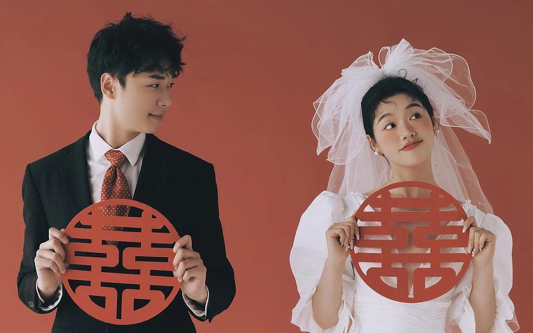 我結(jié)婚啦??喜嫁風(fēng)婚紗照官宣太太合適啦??