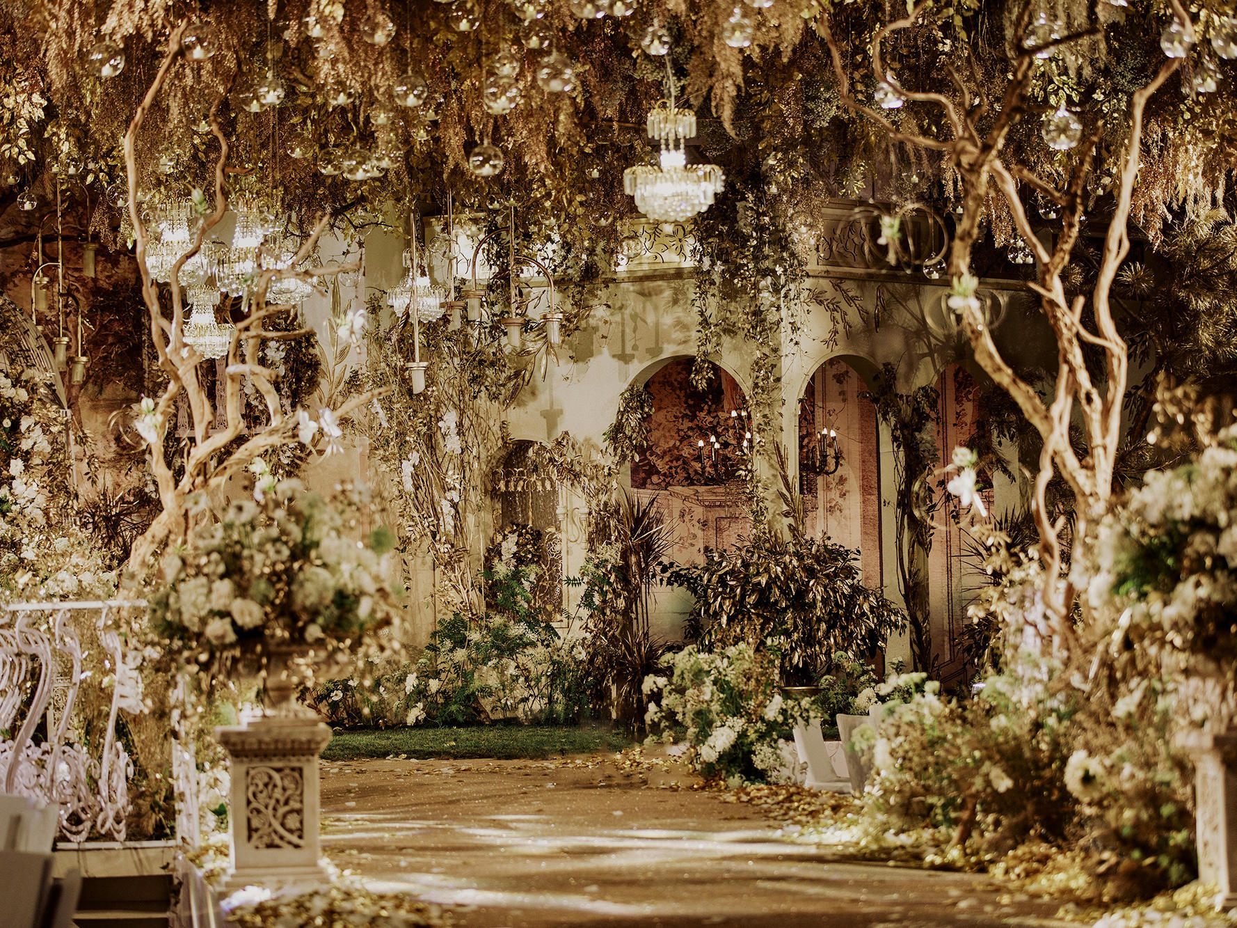 欧式城堡含人员&香槟色奢华中式婚礼·城堡婚礼