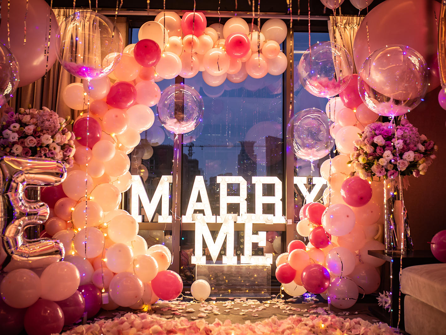 酒店套房求婚策划 专享极度私密的唯美浪漫求婚