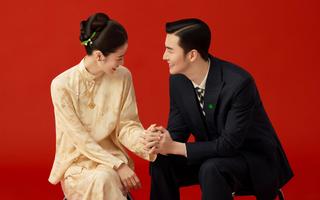 期待已久的新中式喜嫁婚纱照出炉啦 ❤️