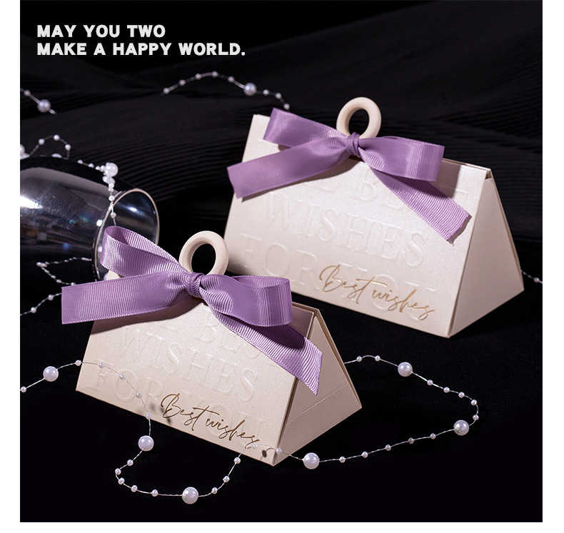 50个创意喜糖盒新款结婚喜糖盒子高级小众