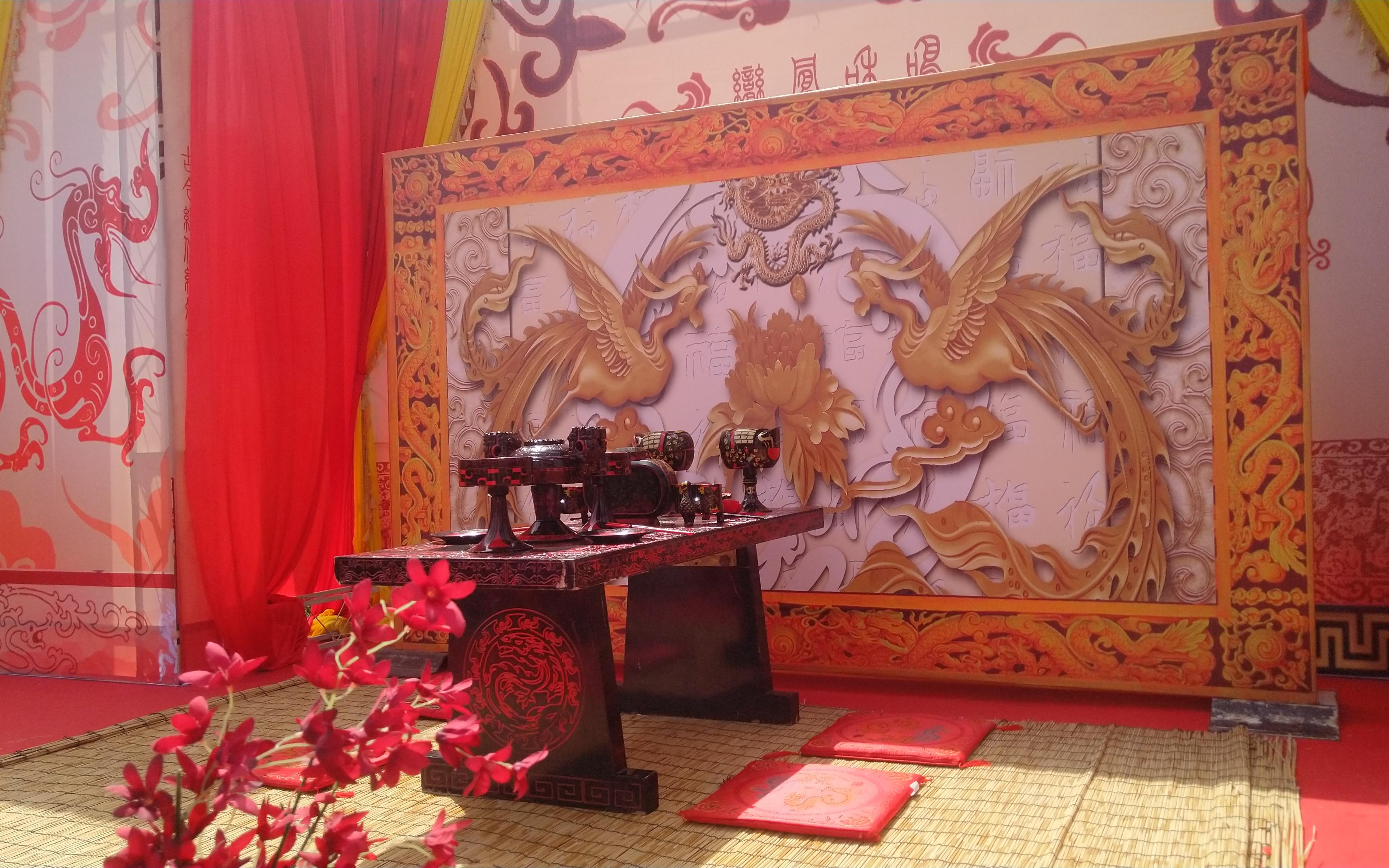 汉式婚礼《桃之夭夭 灼灼其华》9888君上语婚礼