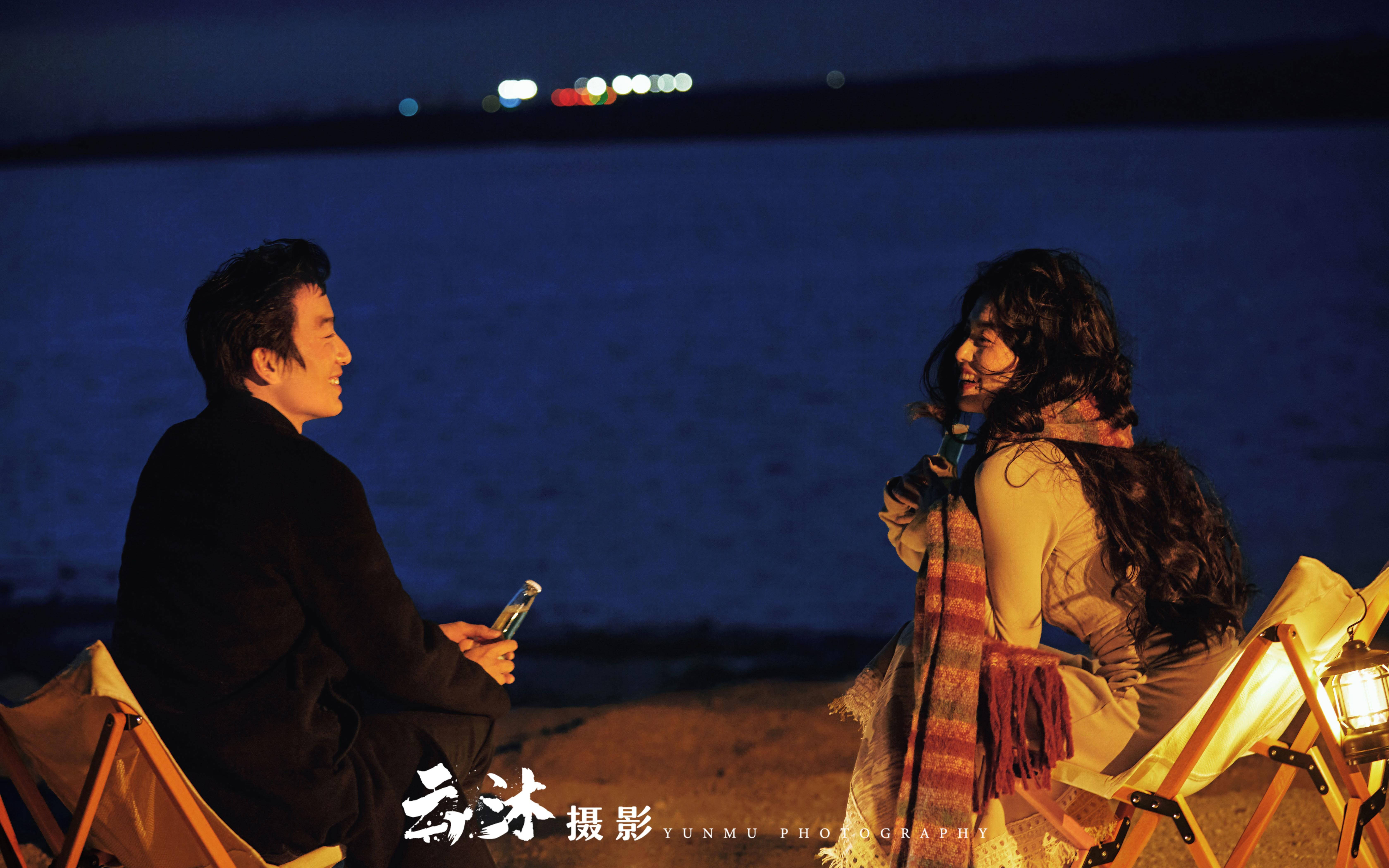 鹽湖夜景