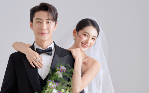 甜到心坎里的韓式極簡(jiǎn)婚紗照