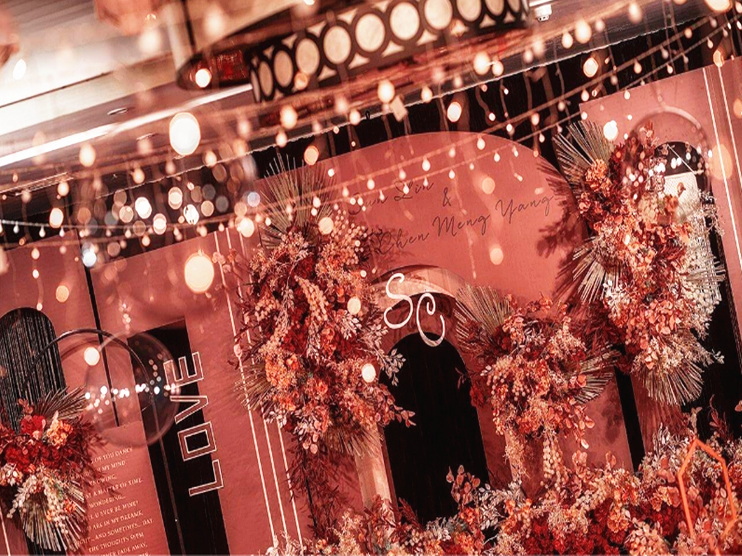 【滕州久久婚庆】2021款红金色系婚礼