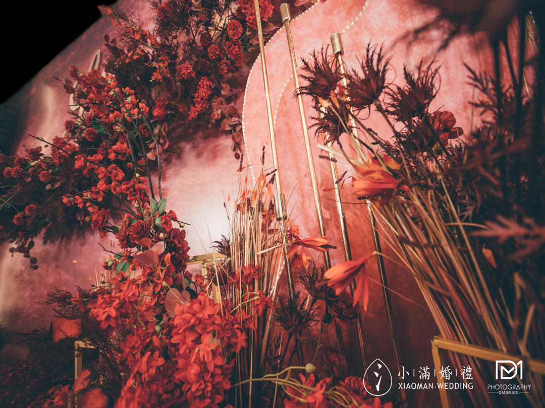 【小满婚礼】勃艮地红婚礼