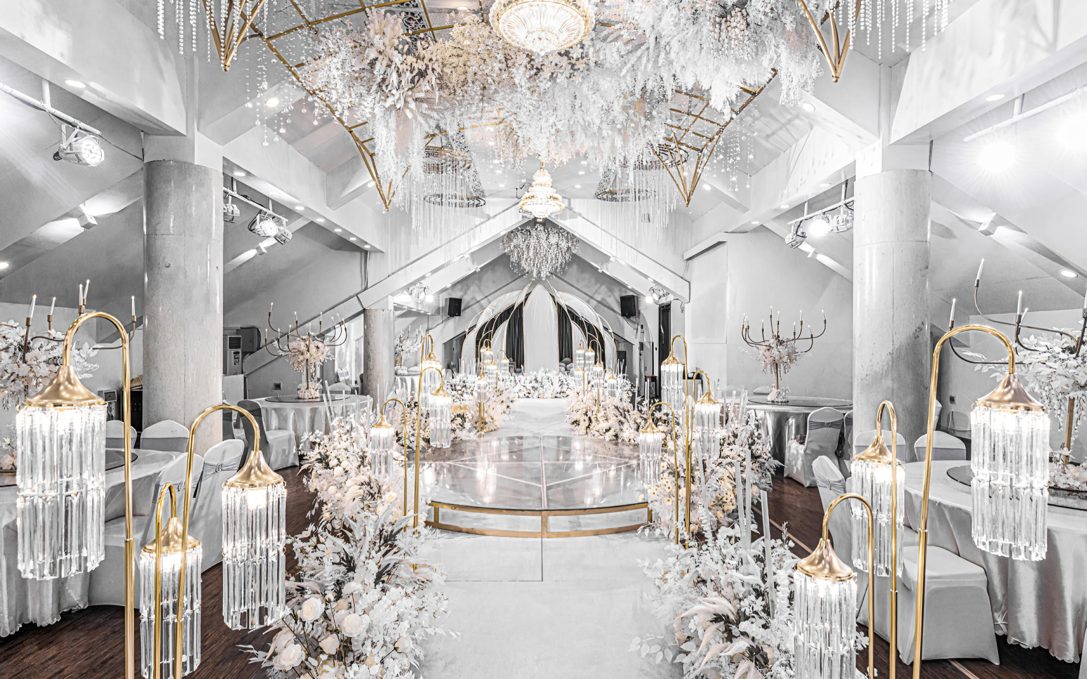 【花屿婚礼】圣洁纯白西式教堂浪漫婚礼