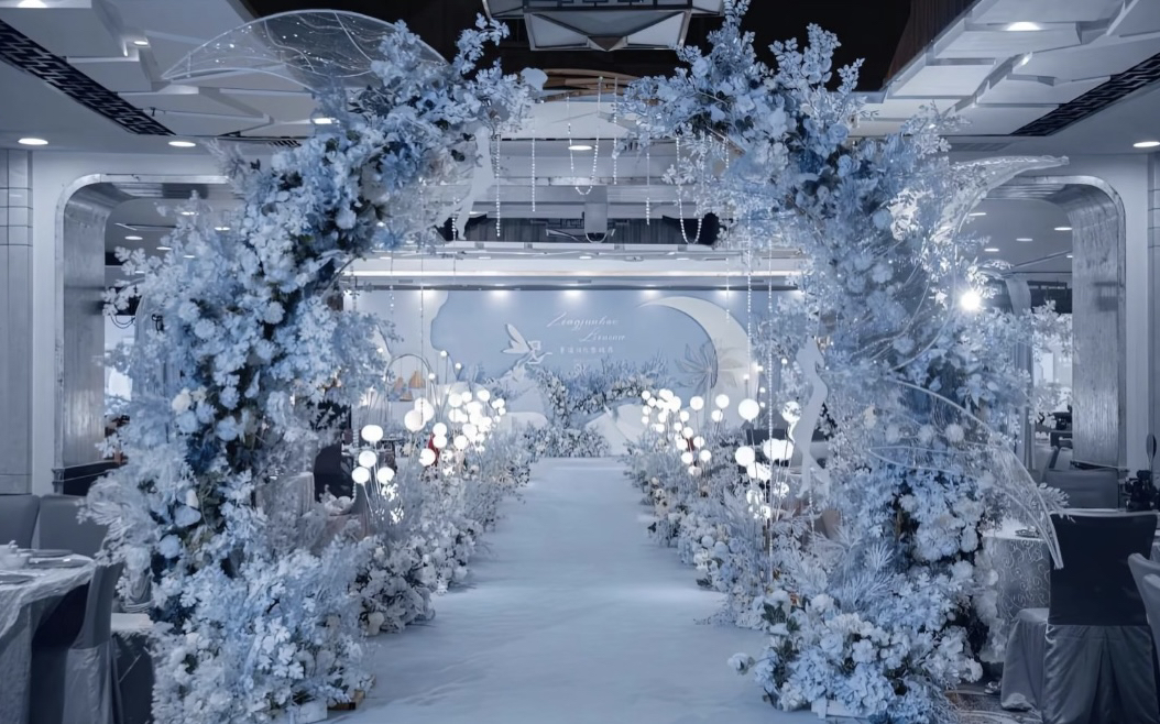 潮汐霧藍(lán)｜自貢沉浸式浪漫婚禮