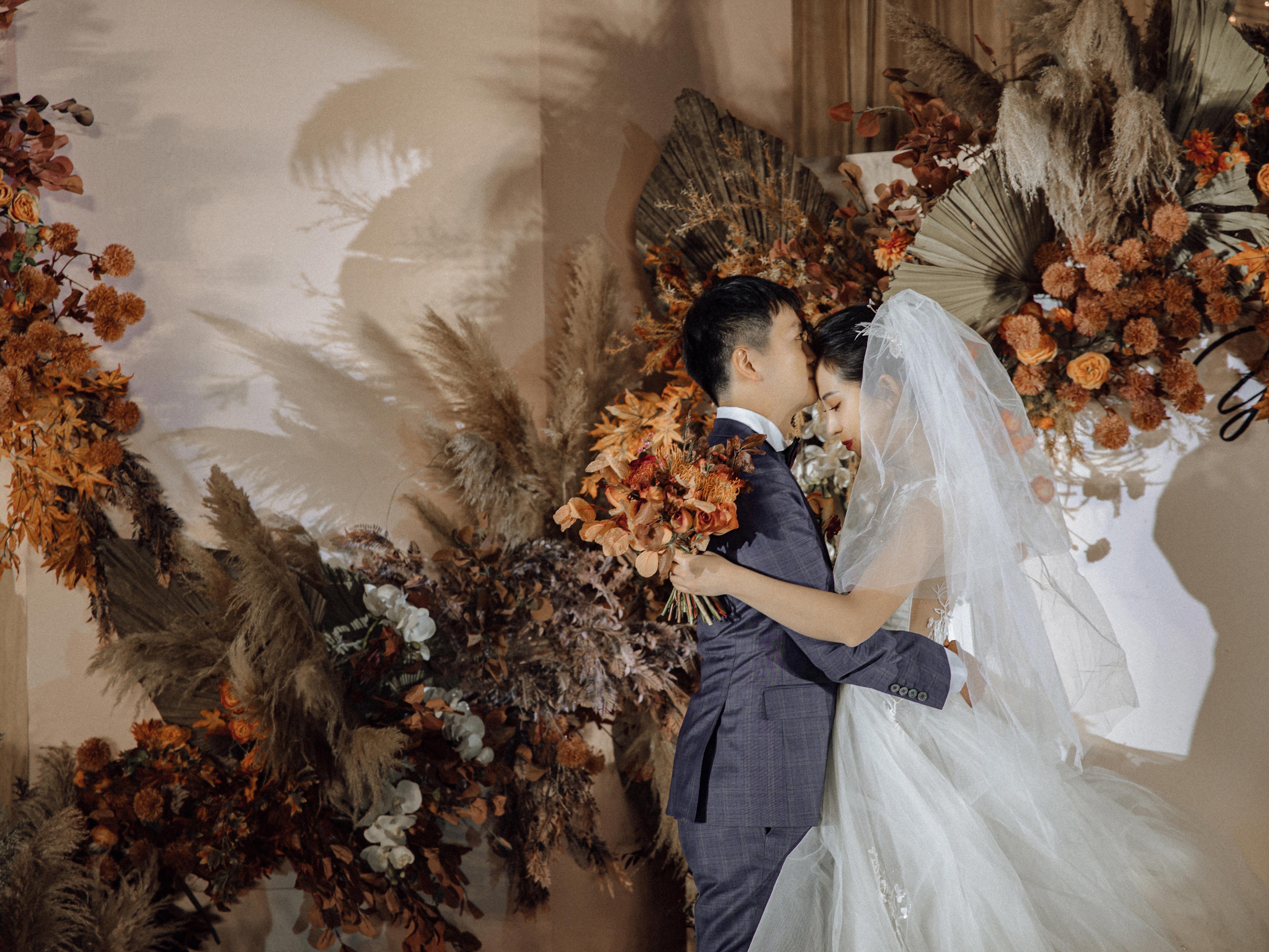 【春季上新】性价比超高效果满分复古花艺室内婚礼