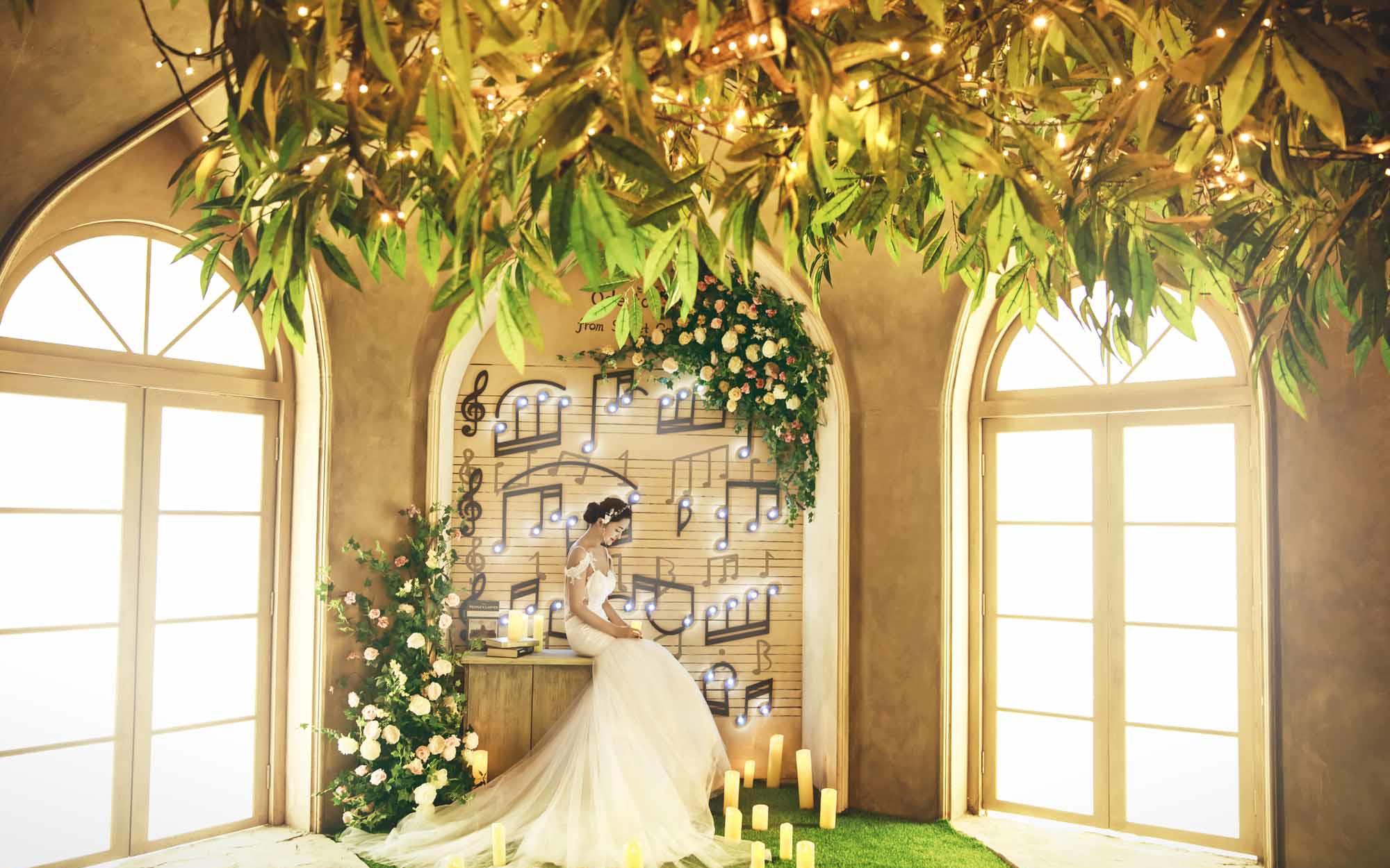 兰州拾光记高端摄影—小清新系婚纱照
