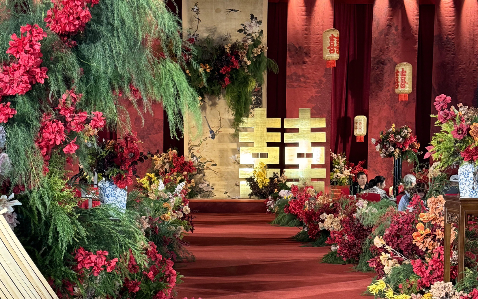 別致的新中式小預(yù)算婚禮??