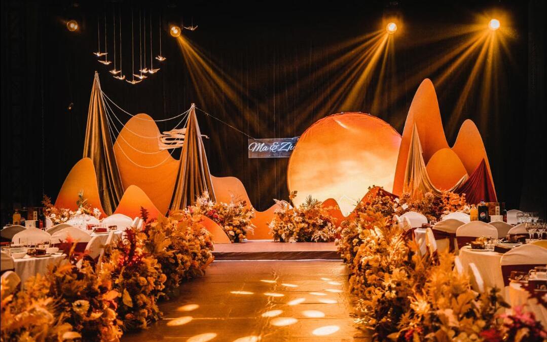 浪漫婚礼定制-日落主题