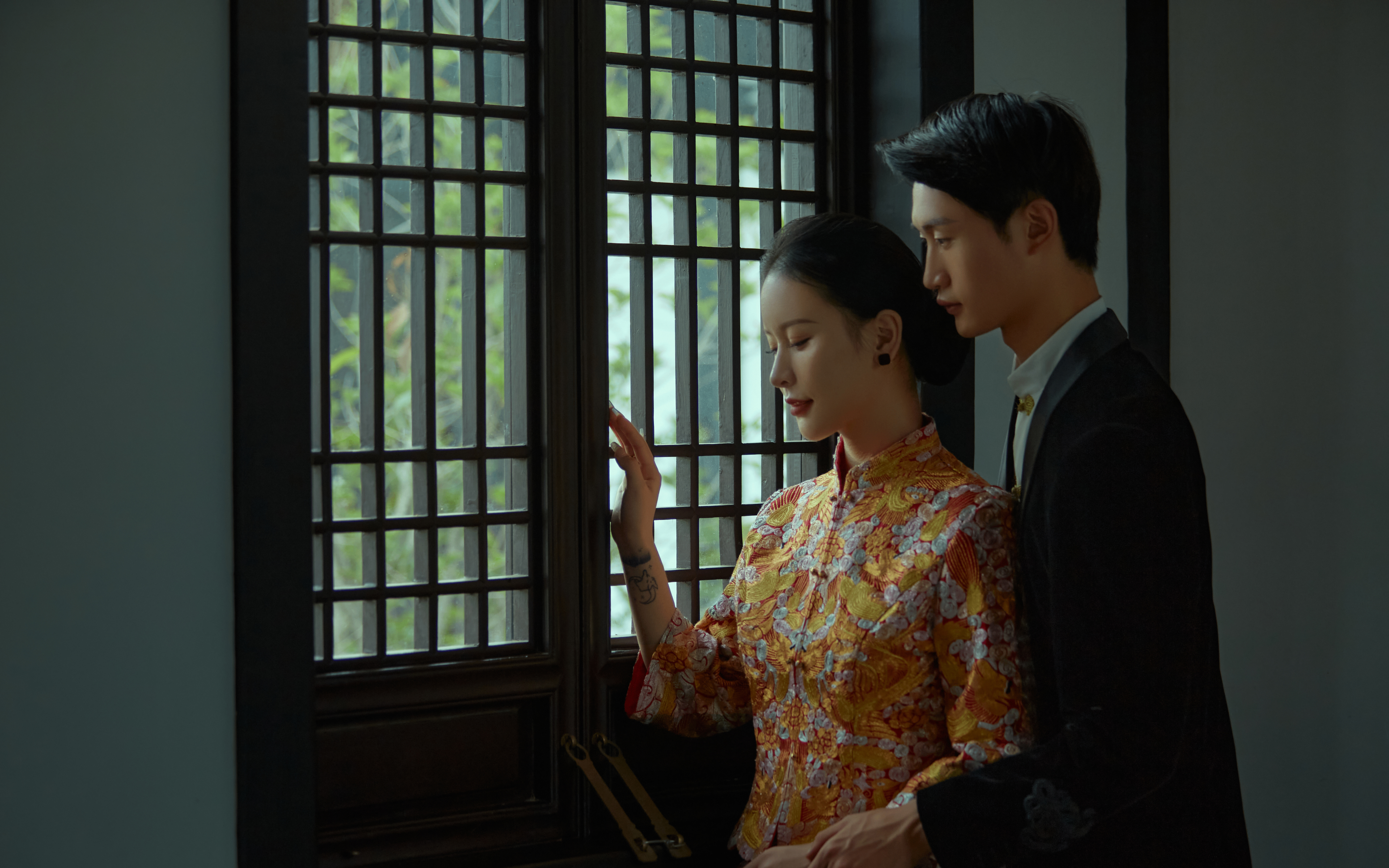 【壹区摄影】惊艳朋友圈的中式秀禾园林婚纱照