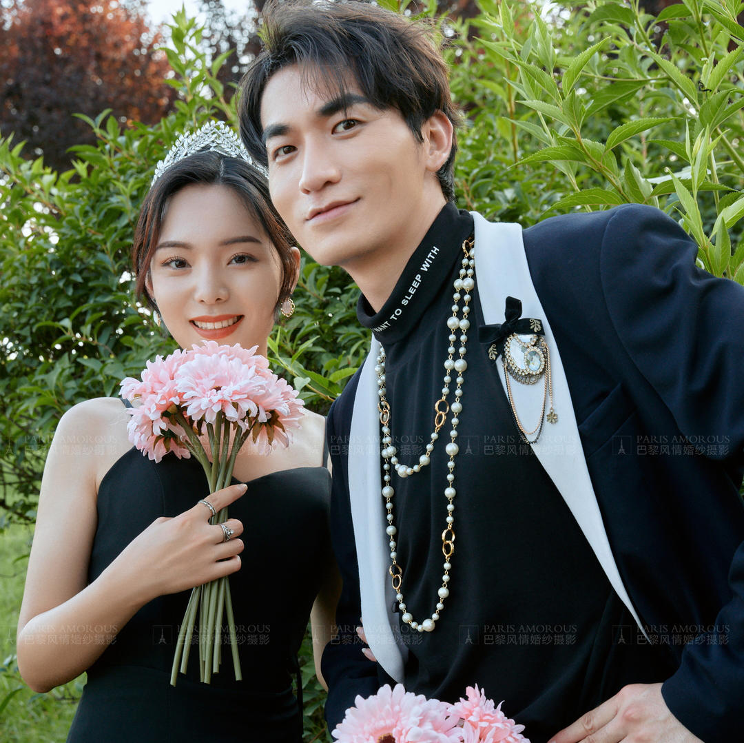 【巴黎风情婚纱摄影】客片：Mr.高&Mrs秦
