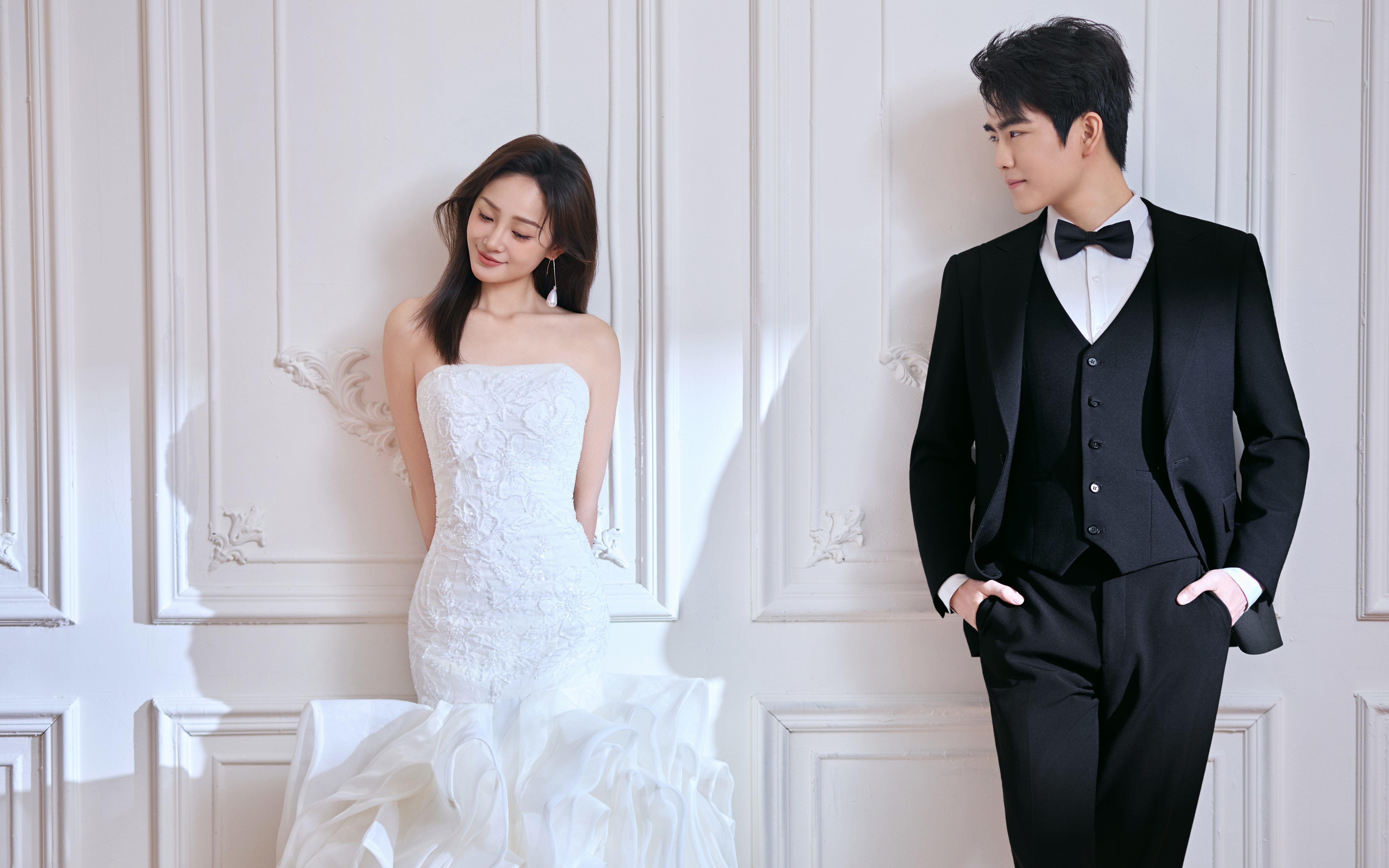 OMG！终于拍到了理想的简约风欧式婚纱照