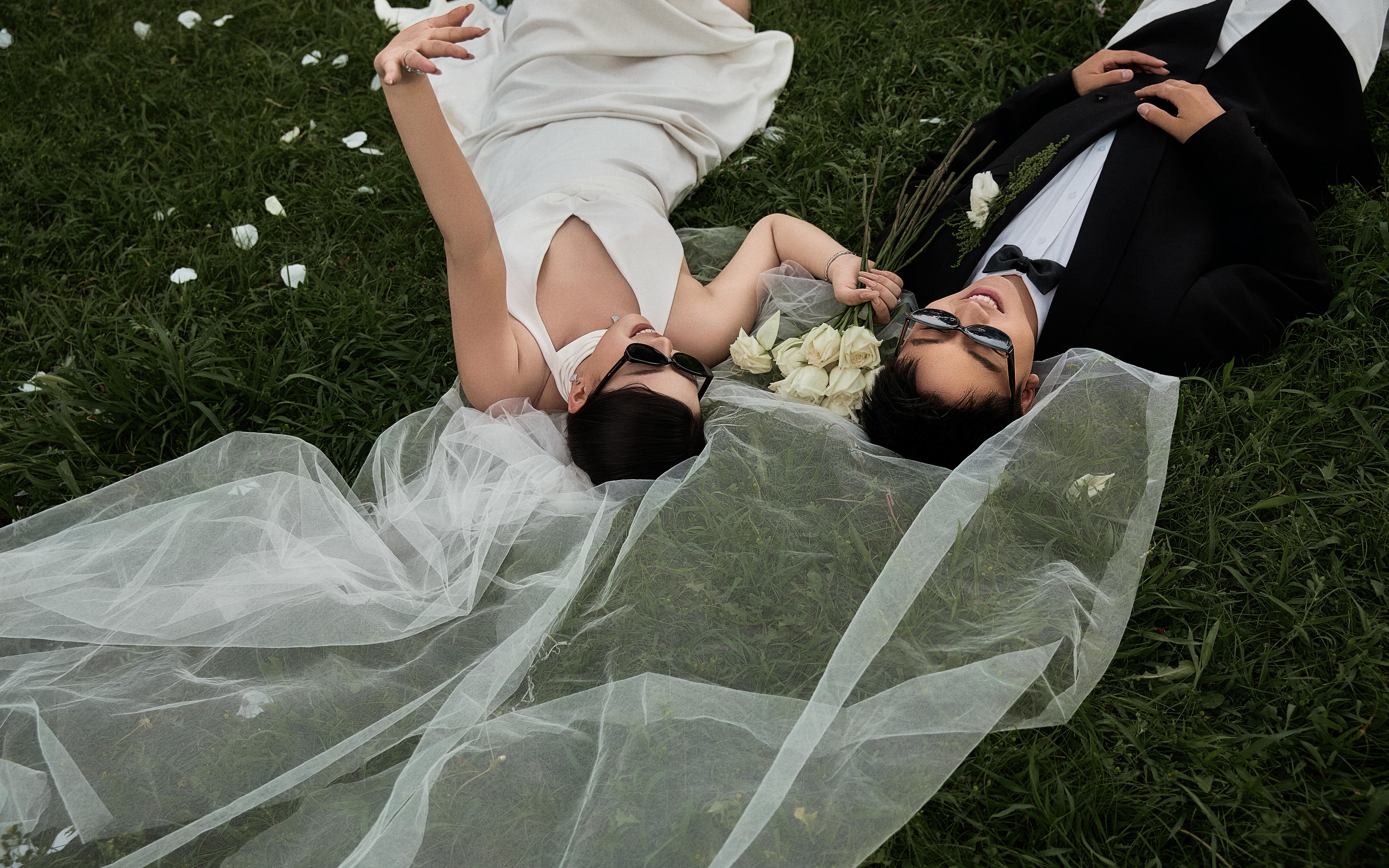 明媚活泼的森系婚纱照谁不爱
