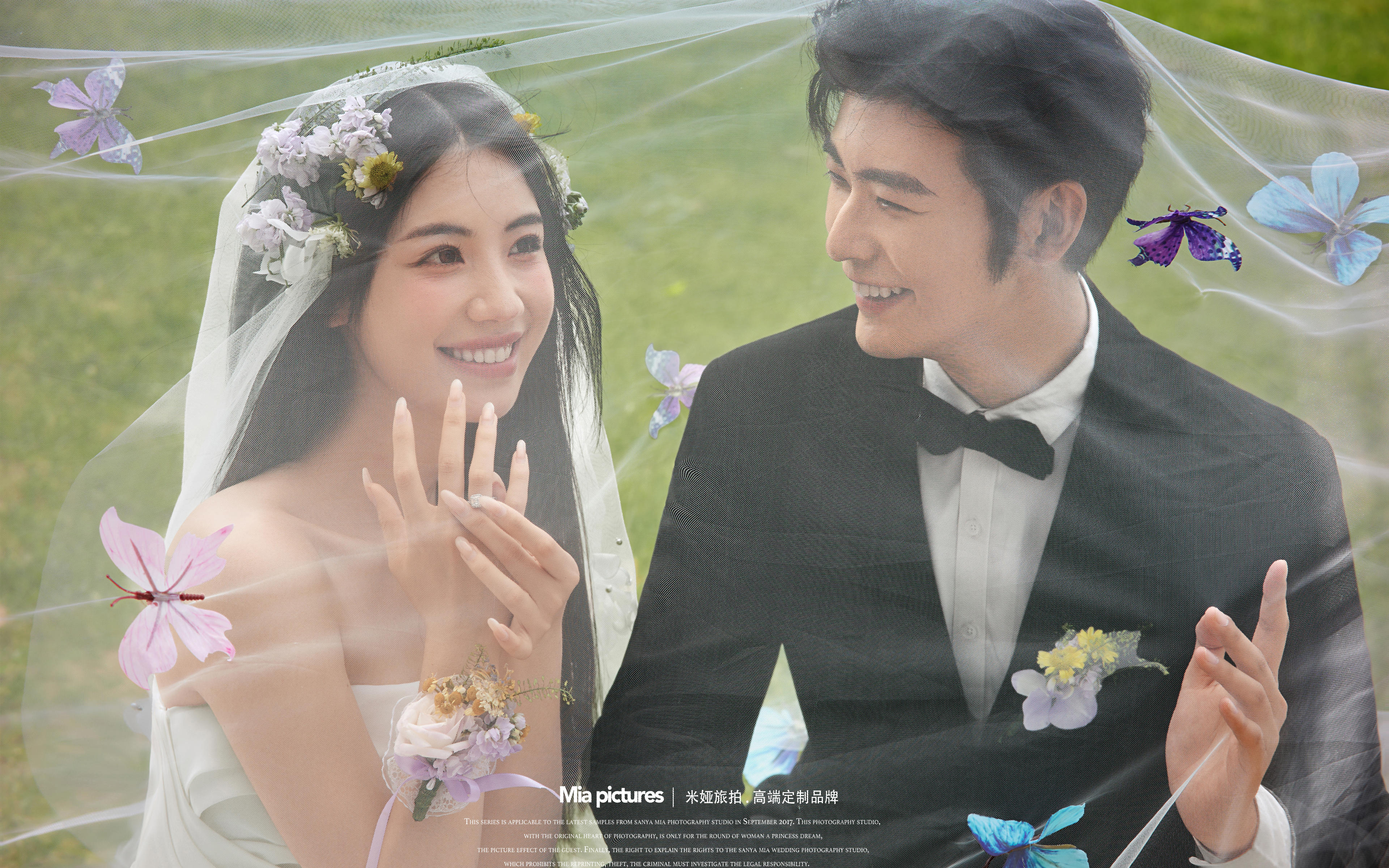 森系草坪??婚紗照是我們愛情的見證。??