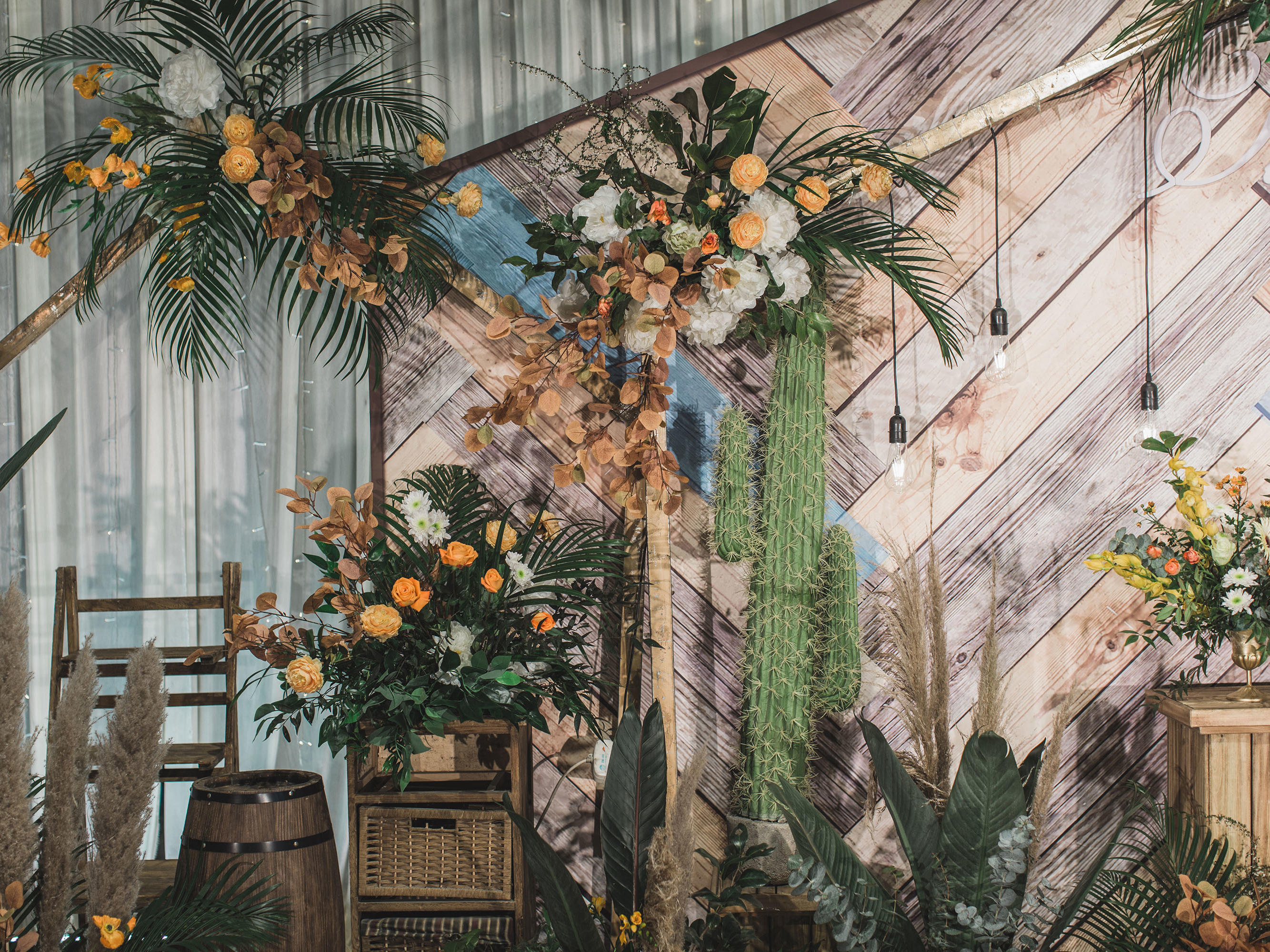 【2020优选】森系室内ins风 小清新婚礼