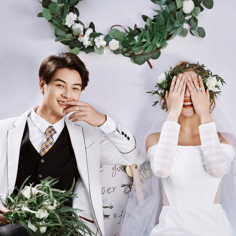 <婚紗照>廣州外景雜志時(shí)尚街拍_婚紗攝影