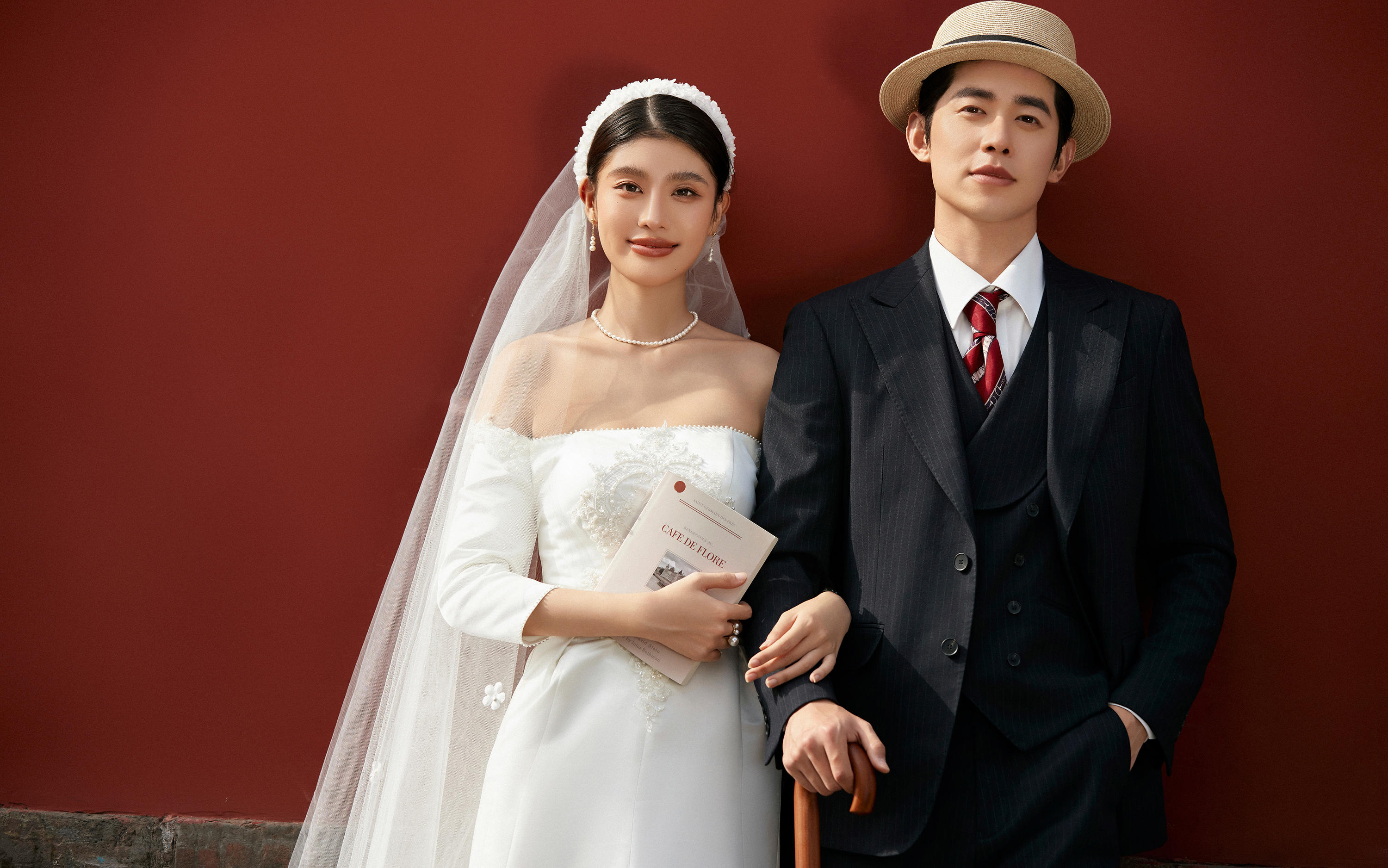 輕復(fù)古|北京白塔寺拍的紀(jì)實(shí)胡同婚紗照