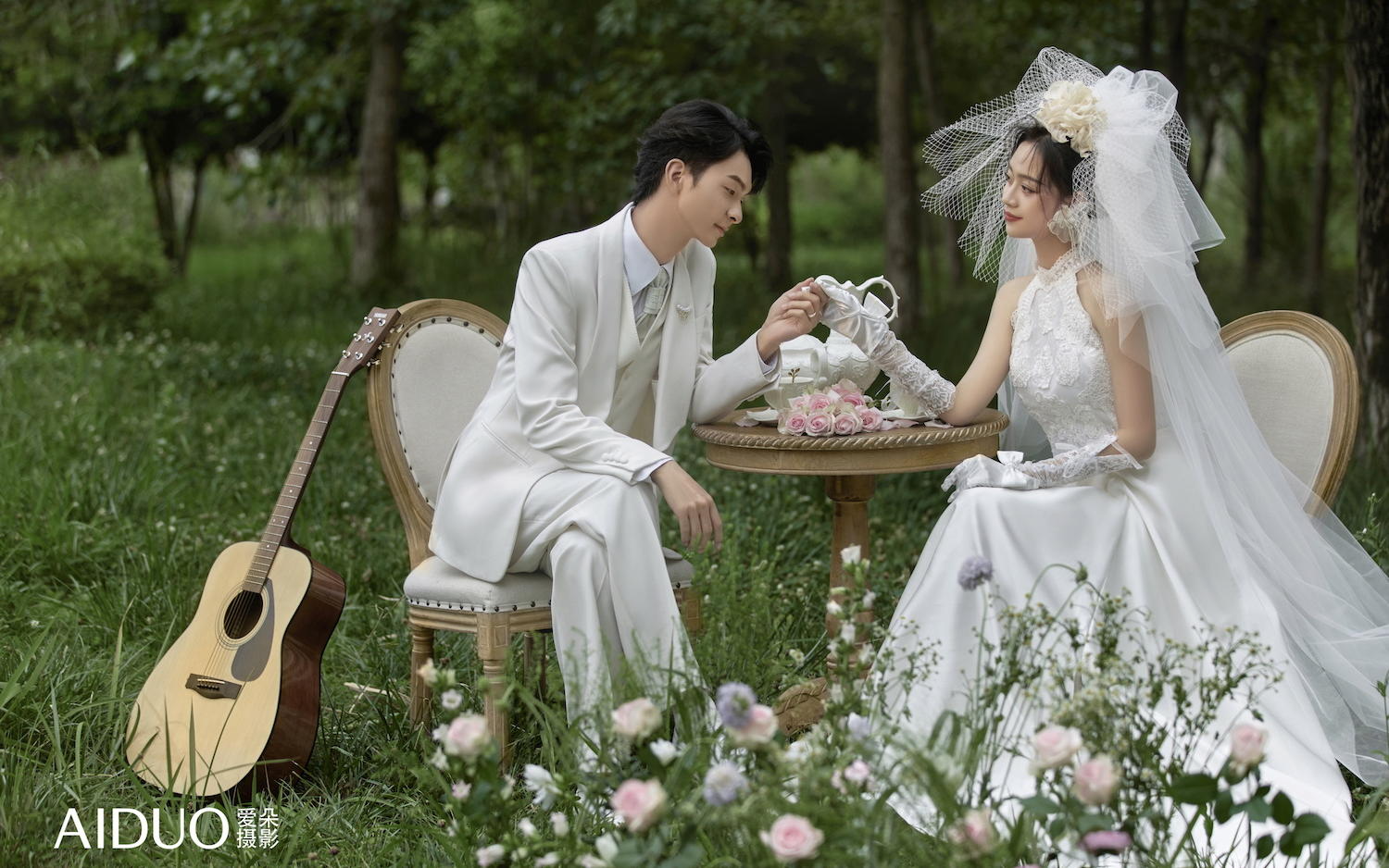 看一眼就心动~美如油画的婚纱照🎀