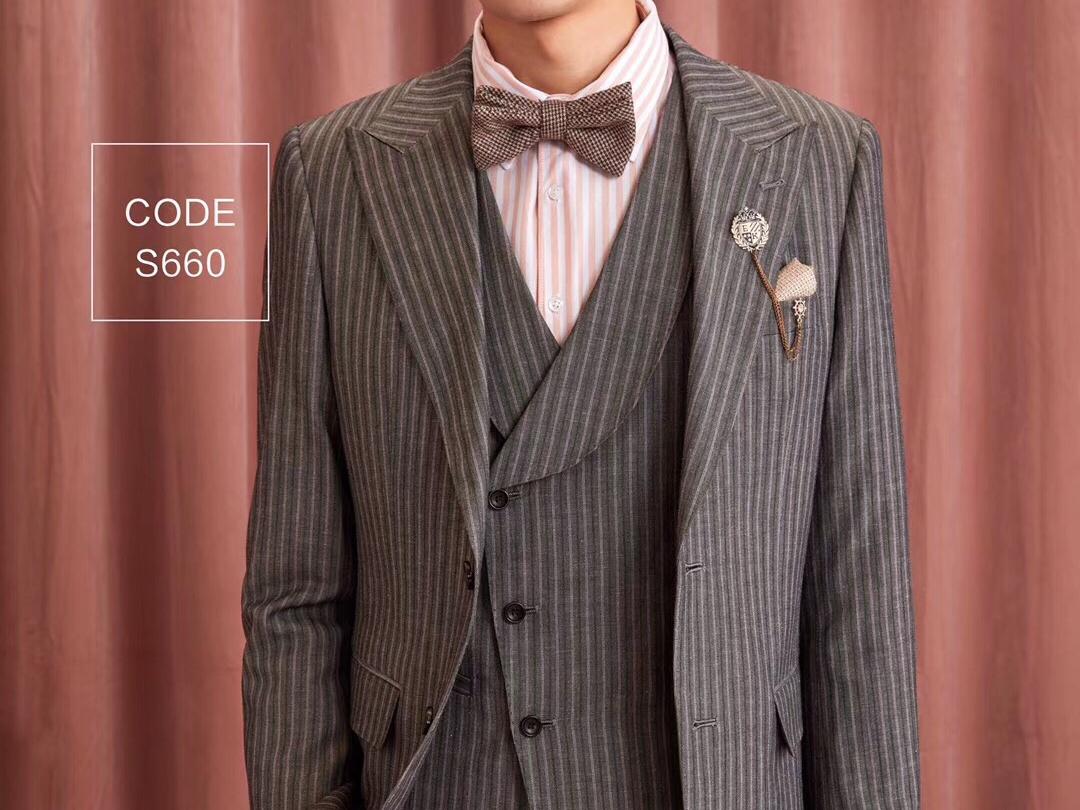 男士礼服套餐，新郎5件套