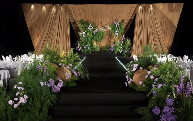 云墨嘉礼策划｜高级小众布幔婚礼