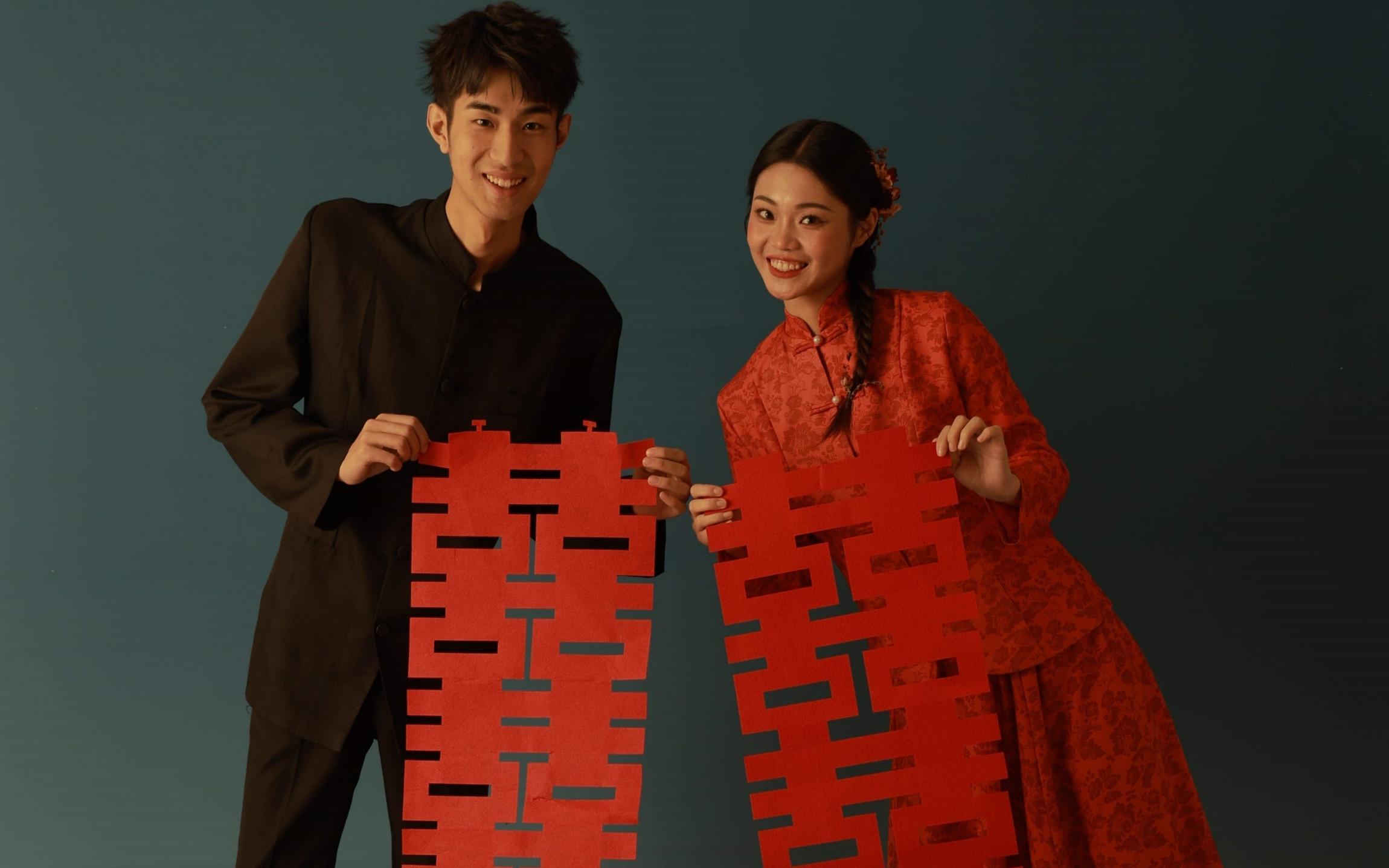  花瓣摄影•复古新中式