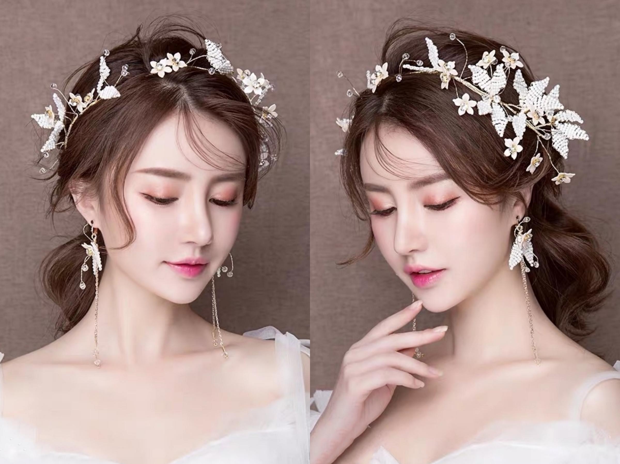 特惠-(小预算必选)新娘跟妆，拖尾婚纱.敬酒服