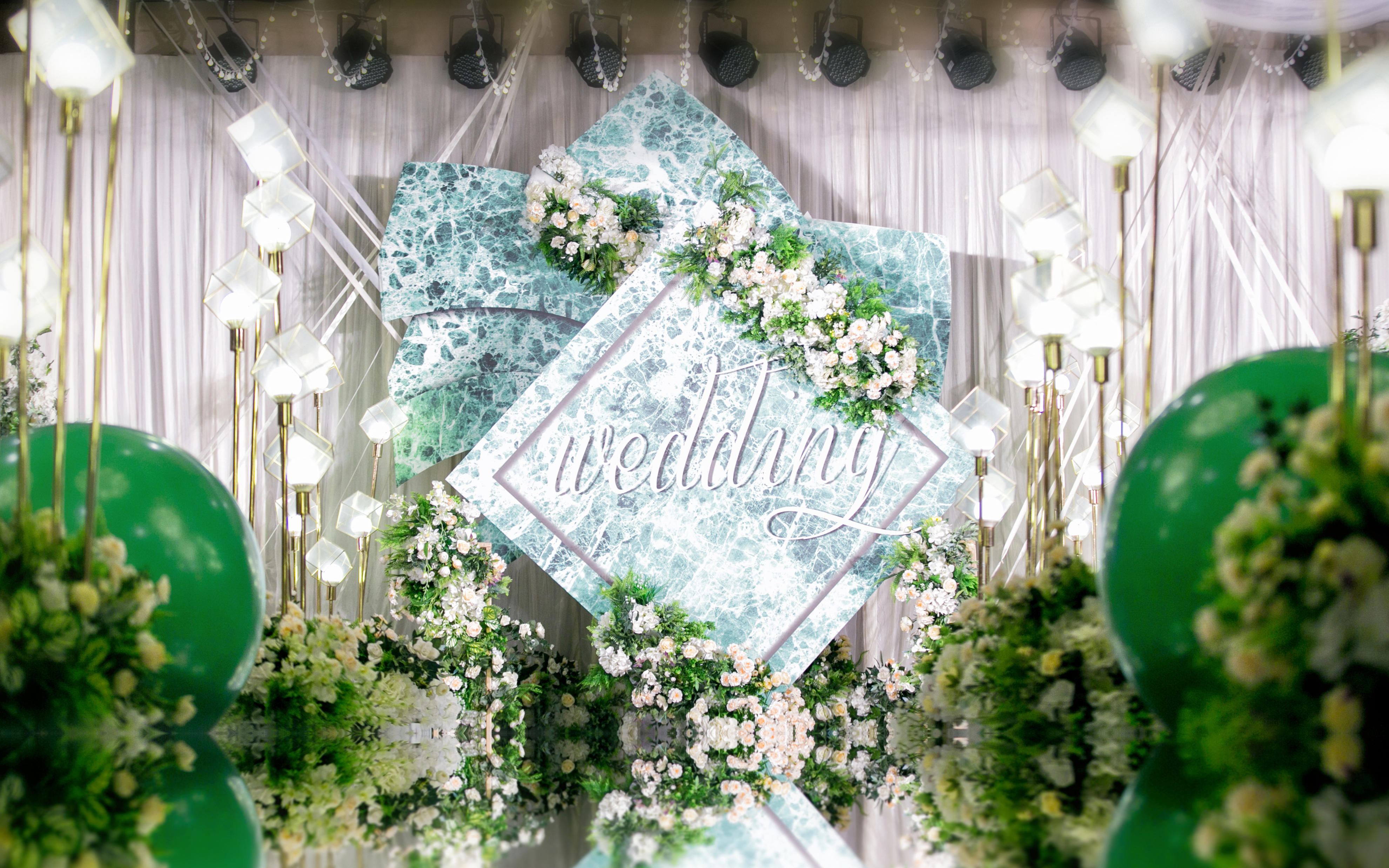 【如壹婚礼】祖母绿森系婚礼