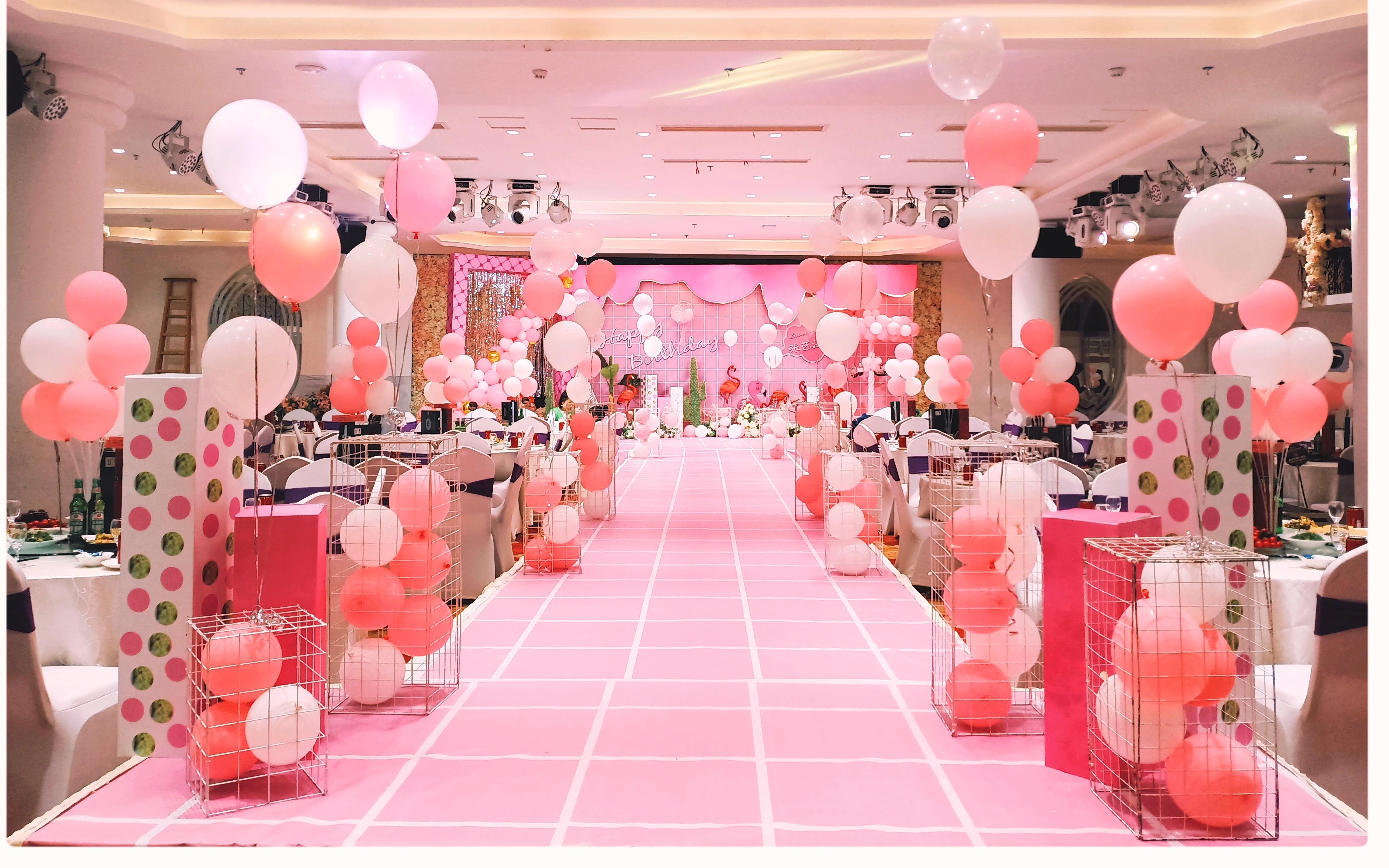 十岁生日宴---粉色公主风