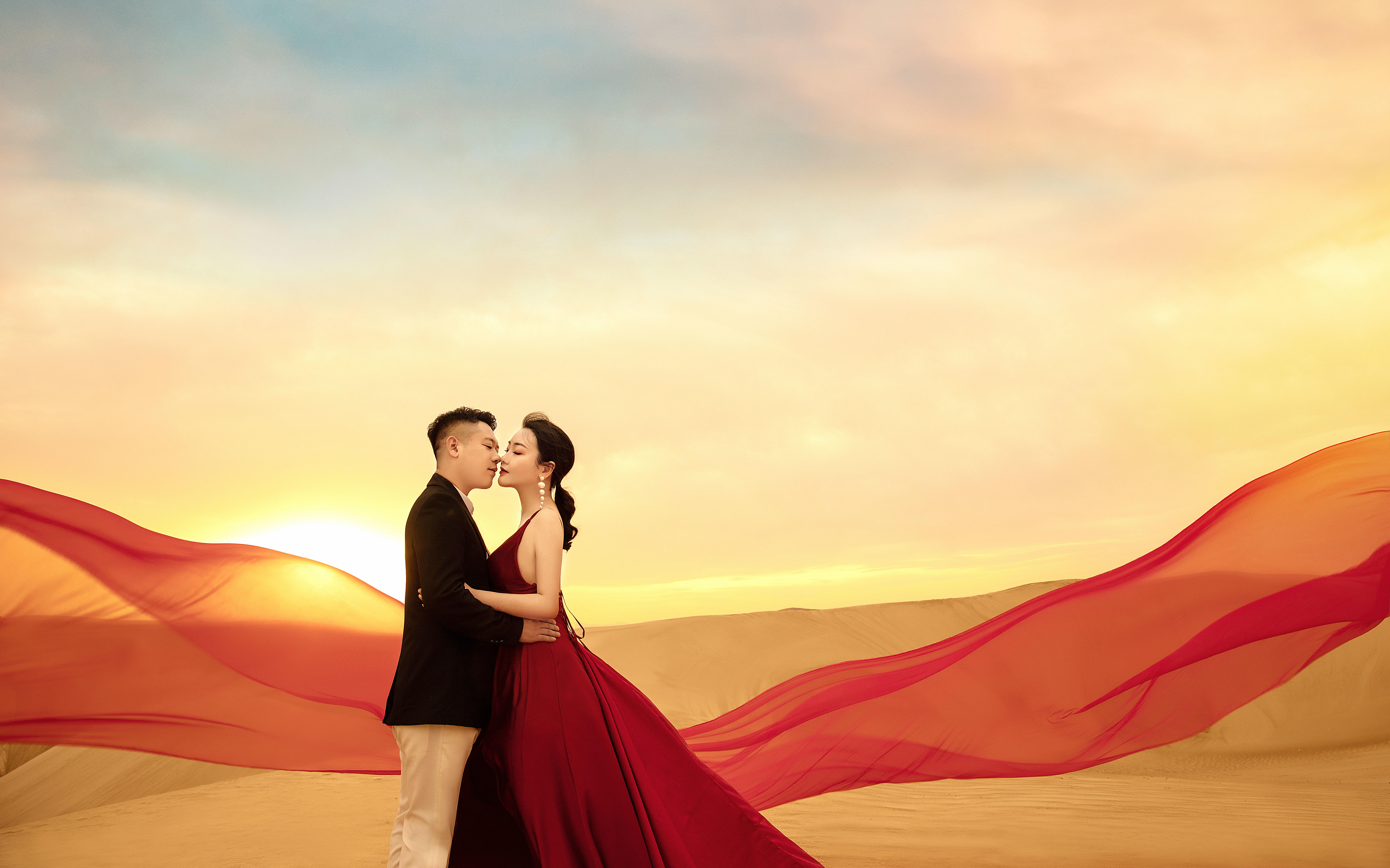 王先生&张女士浪漫沙漠旅拍