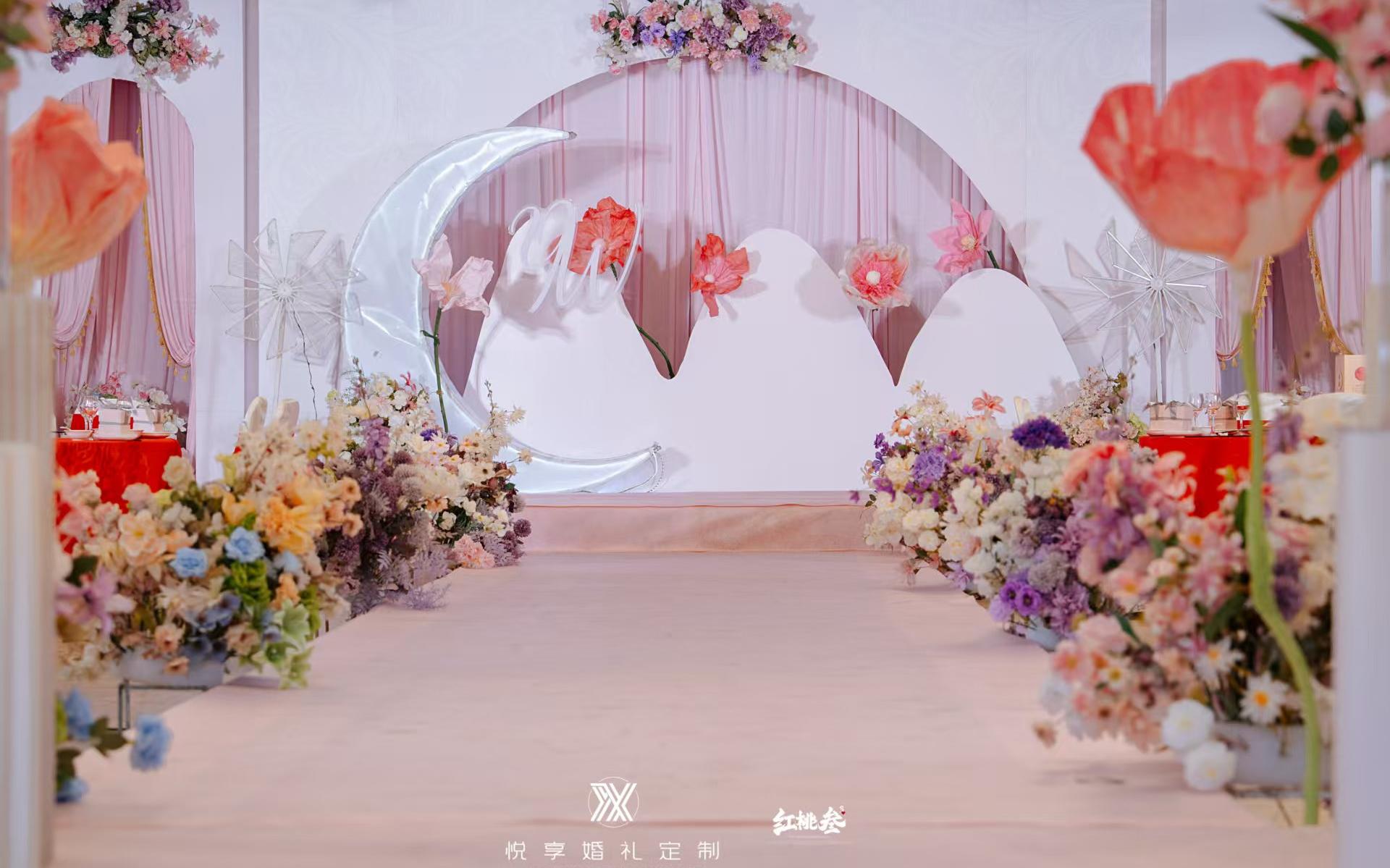 【悦享婚礼】粉色系婚礼，浪漫绽放的童话世界