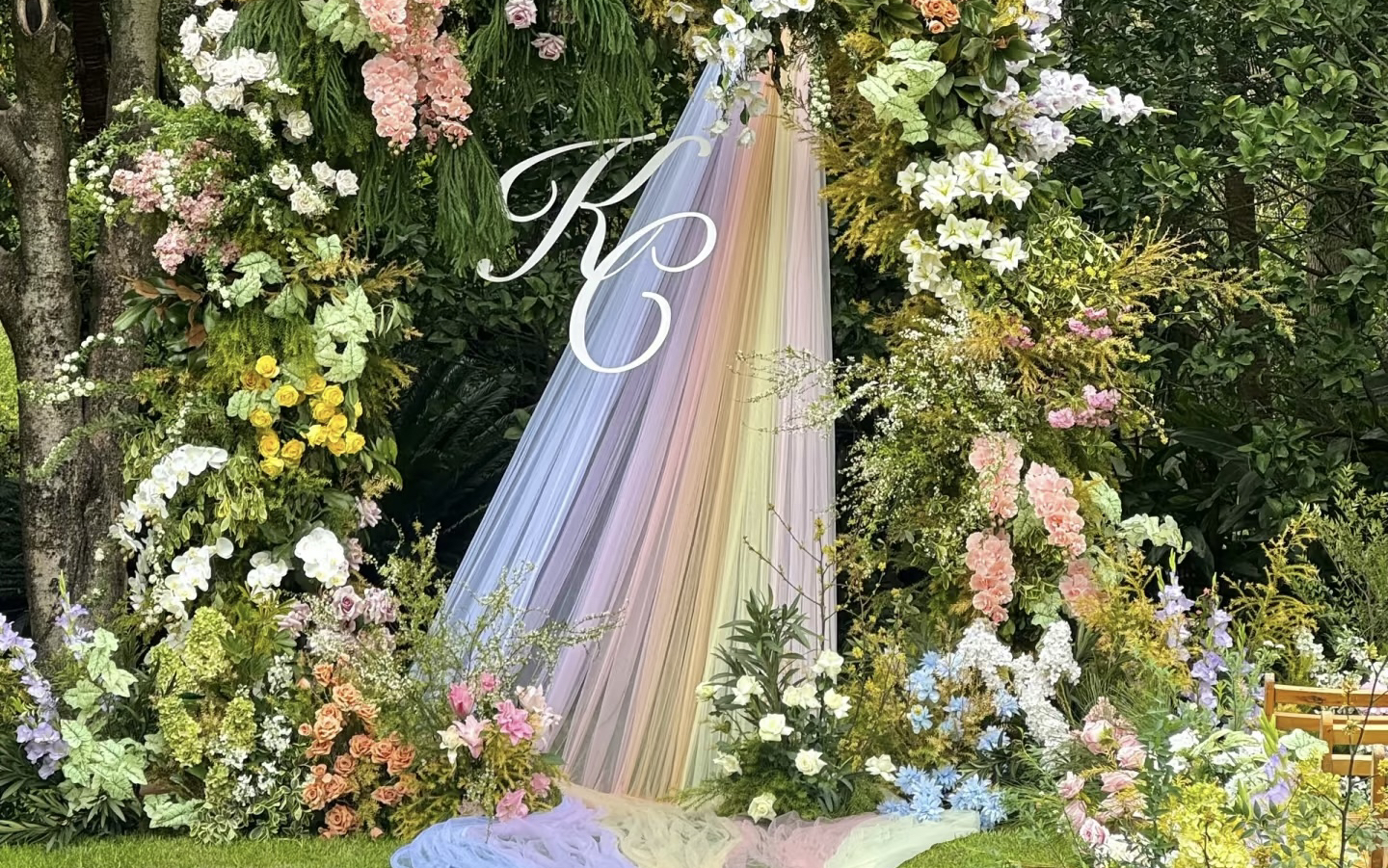 臻愛初柒～鮮花拱門婚禮