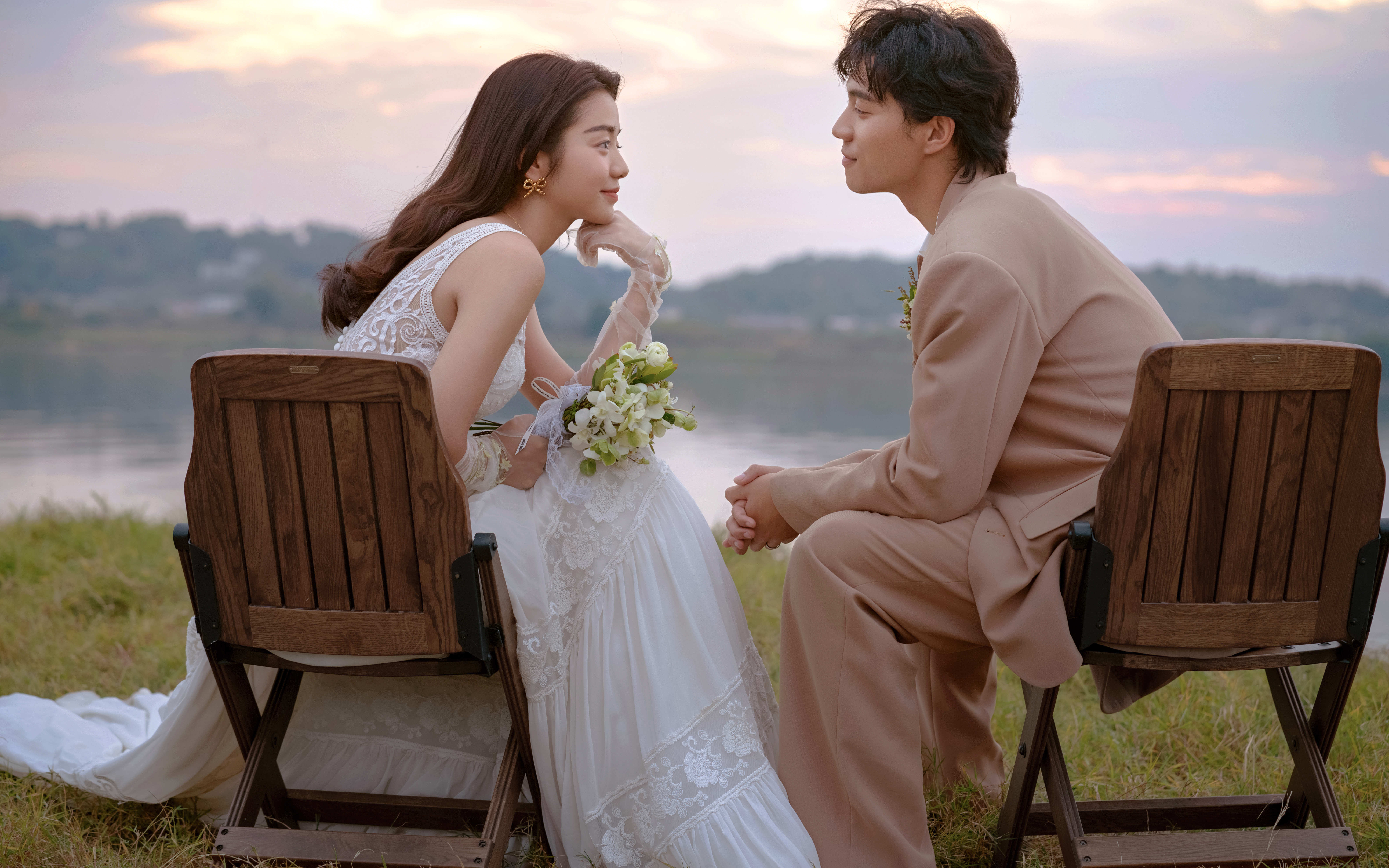 百万新娘推荐【温婉风】场景服装任选+底片全送