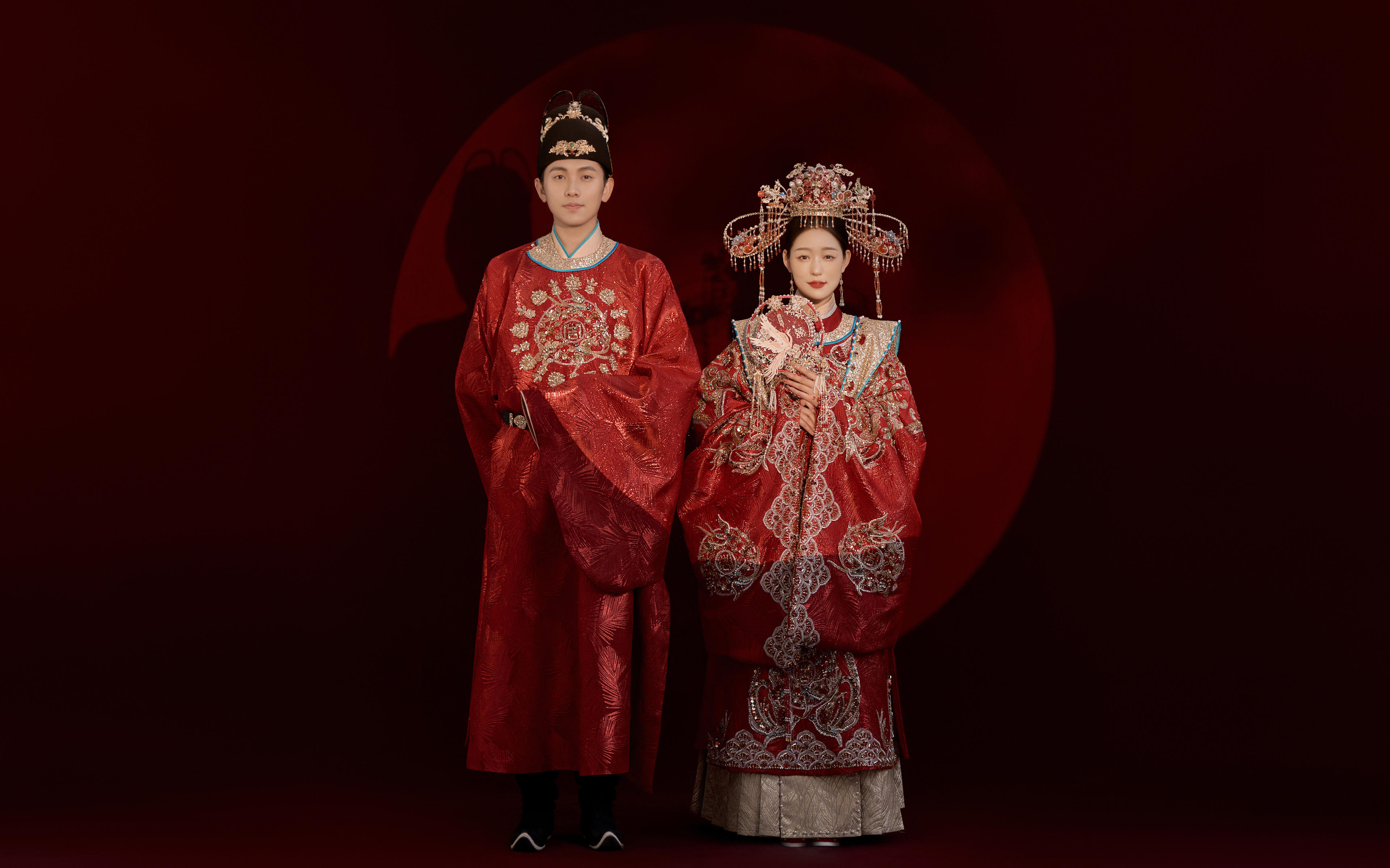 安蔓汉服婚纱照