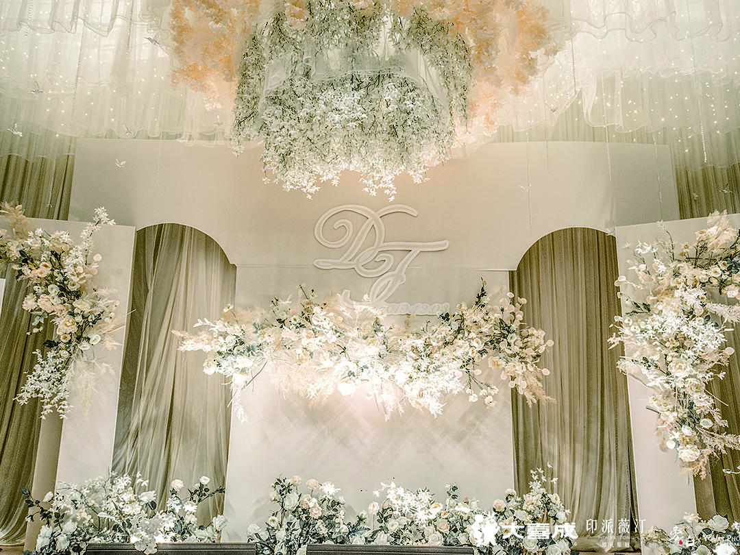 《永恒》 大喜成喜和厅香槟色婚礼