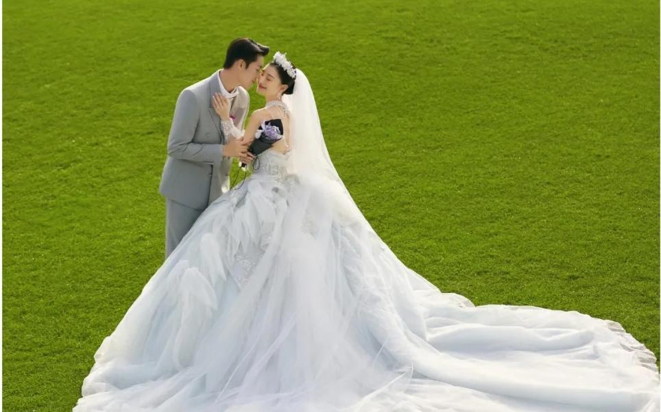 草坪系列 纪实婚纱照