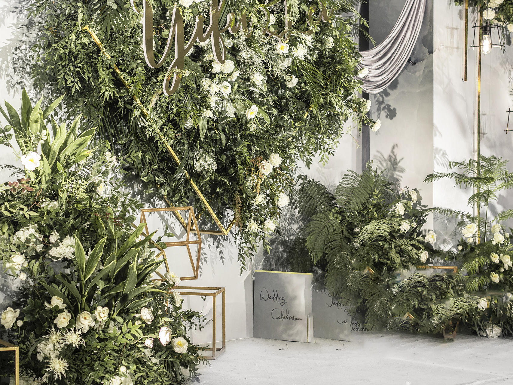 2020新款白绿色森系婚礼