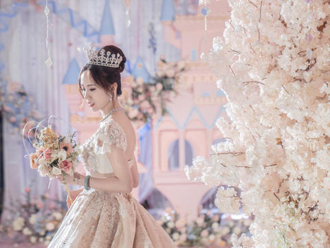 【BERRYSA婚礼】唯美粉系城堡婚礼